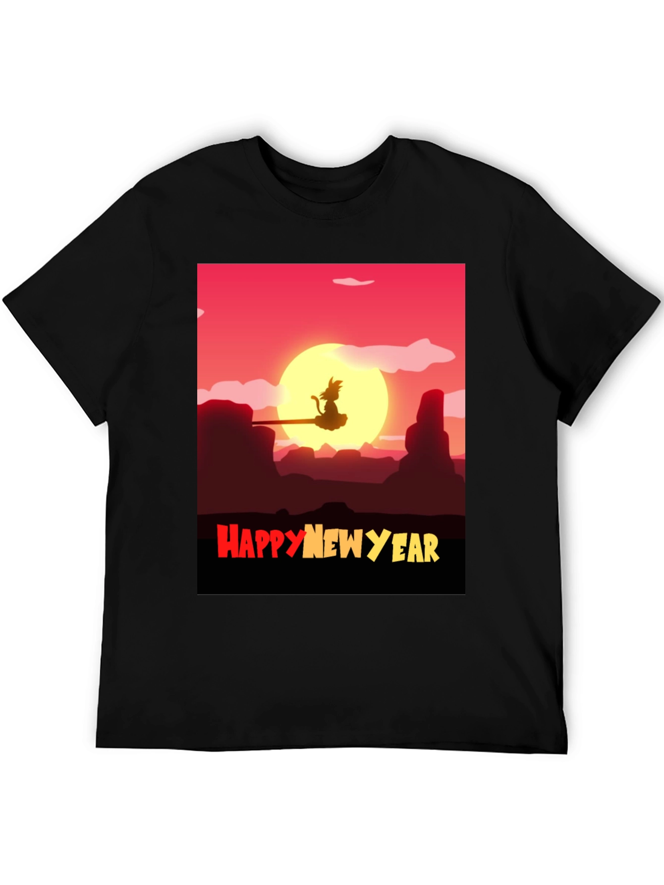 Happy New Year Anime T-Shirt