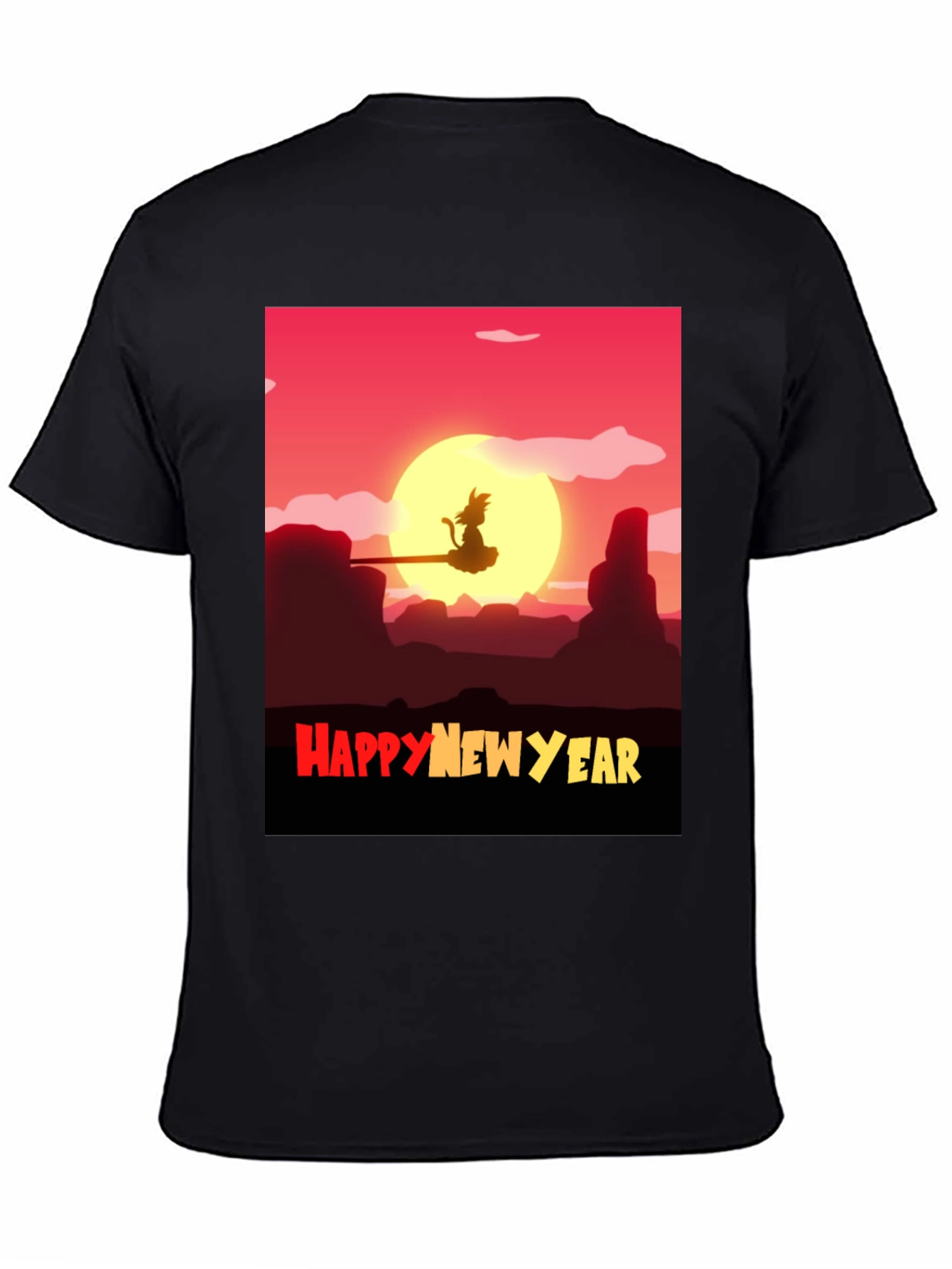 Happy New Year Anime T-Shirt