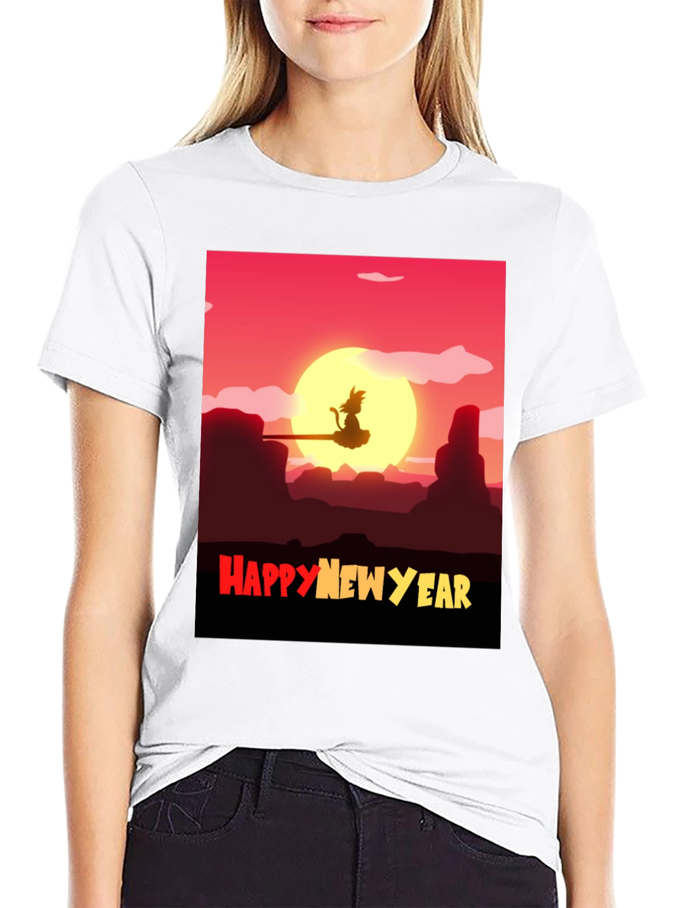 Happy New Year Anime T-Shirt