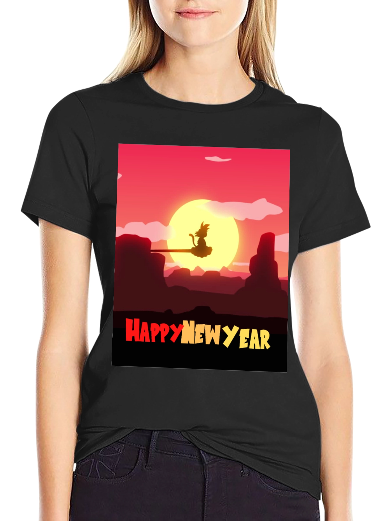 Happy New Year Anime T-Shirt