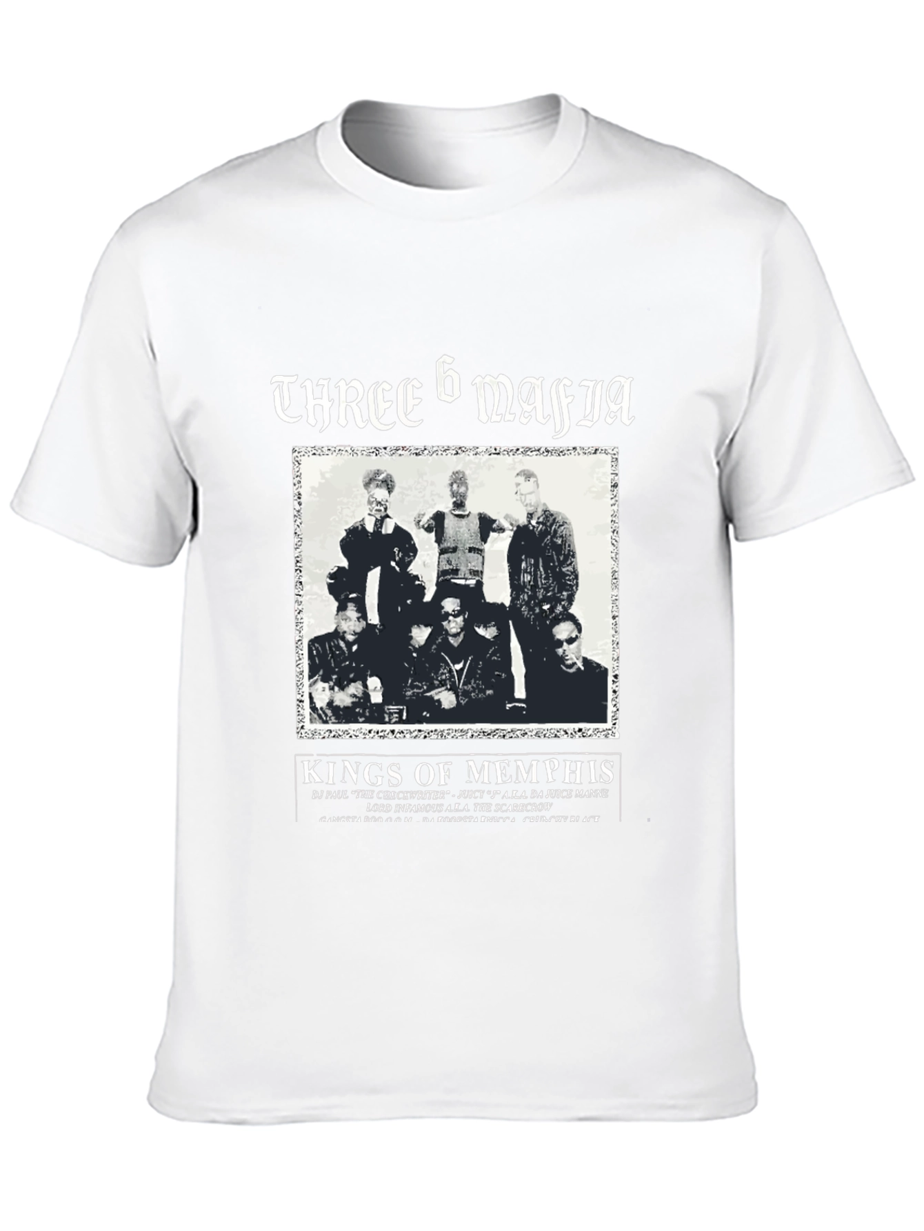Three 6 Mafia Kings of Memphis Graphic T-Shirt
