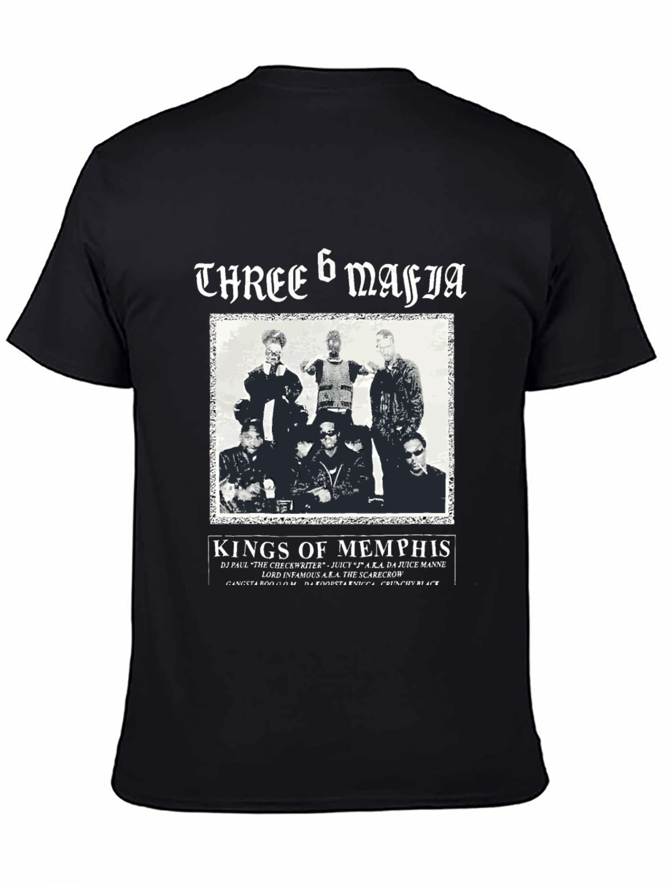 Three 6 Mafia Kings of Memphis Graphic T-Shirt