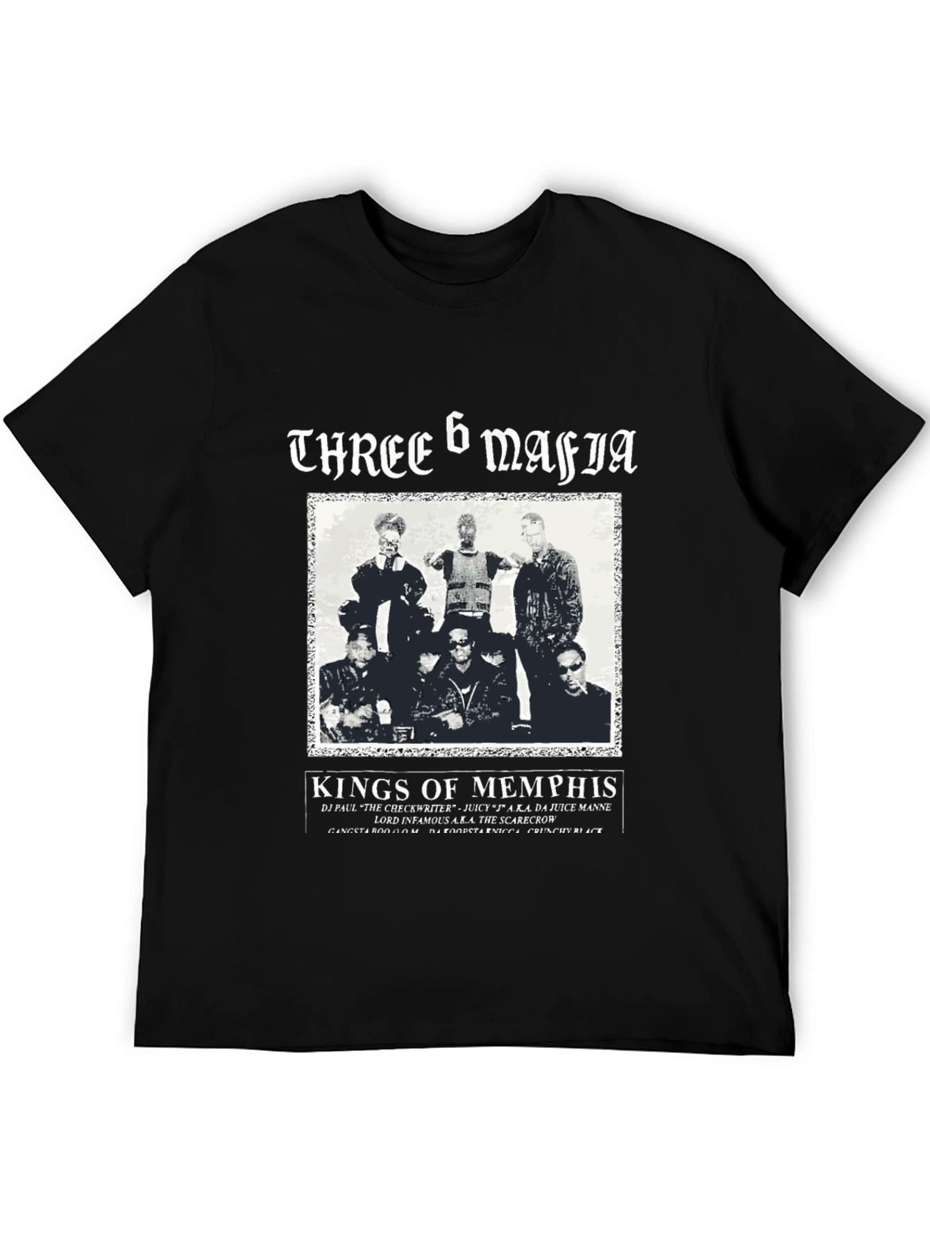 Three 6 Mafia Kings of Memphis Graphic T-Shirt