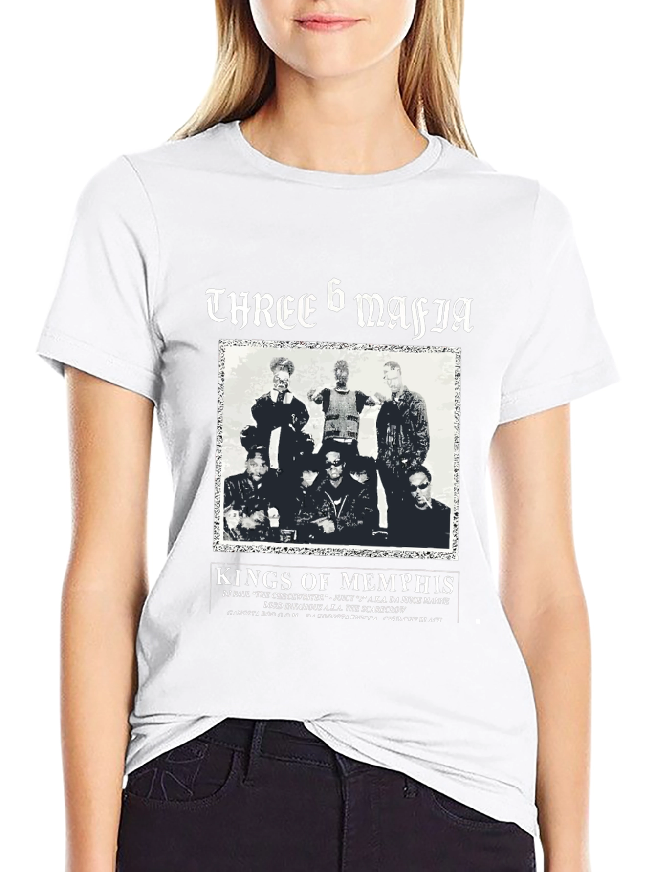 Three 6 Mafia Kings of Memphis Graphic T-Shirt