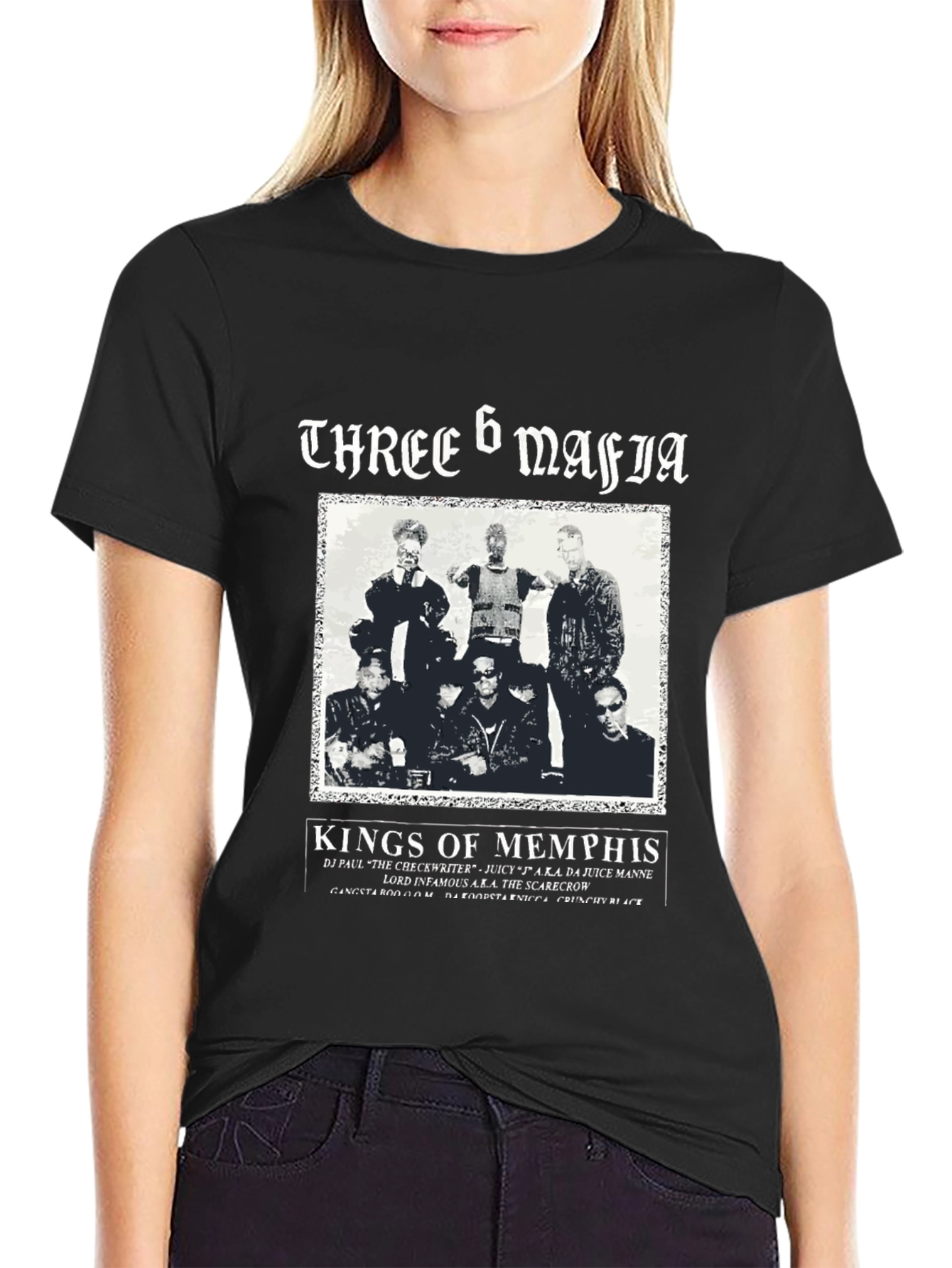 Three 6 Mafia Kings of Memphis Graphic T-Shirt