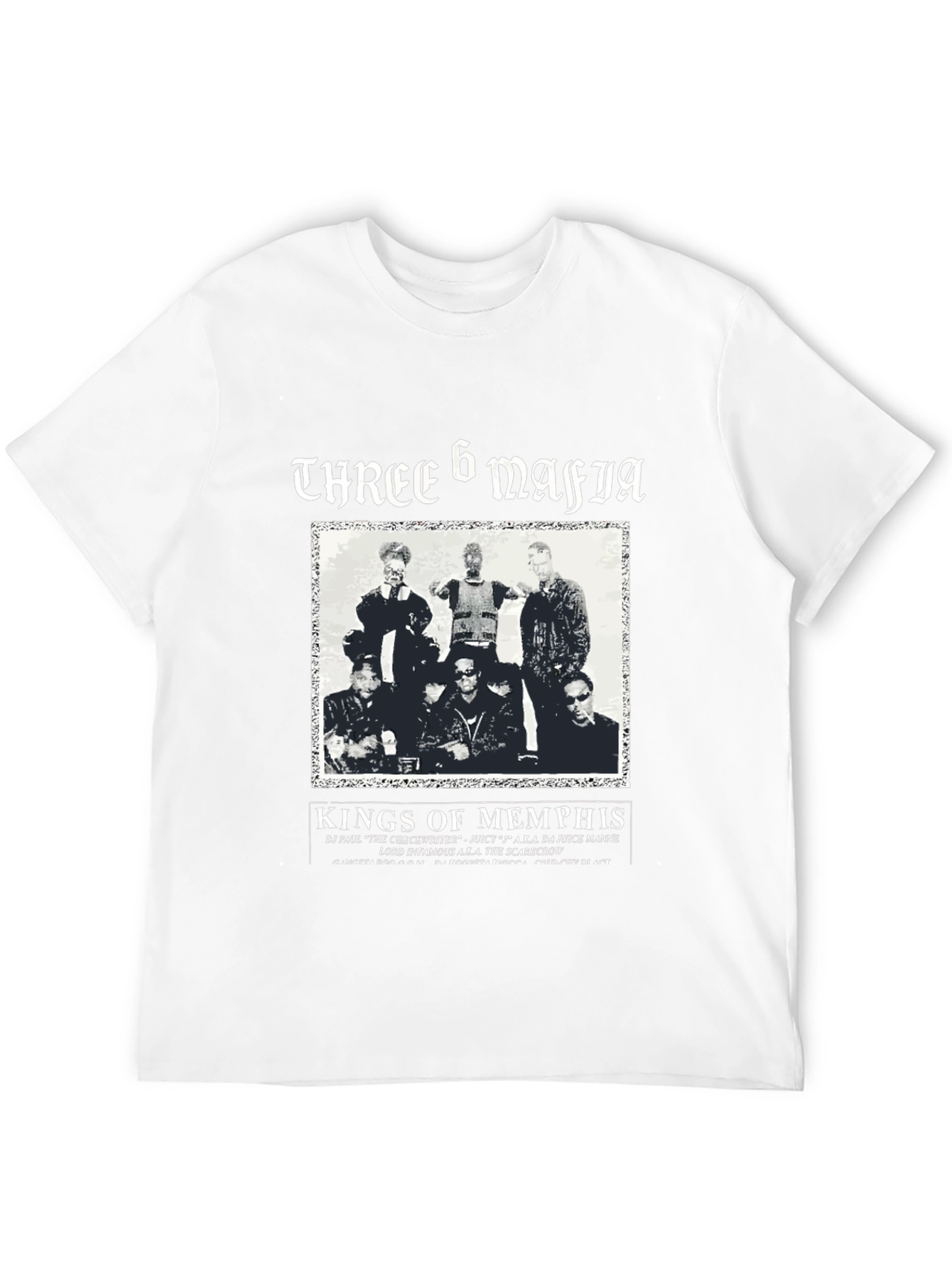 Three 6 Mafia Kings of Memphis Graphic T-Shirt