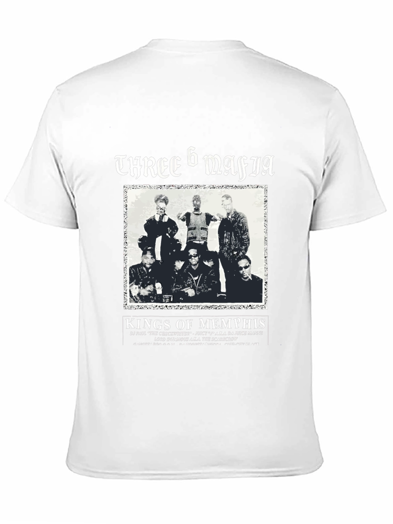 Three 6 Mafia Kings of Memphis Graphic T-Shirt