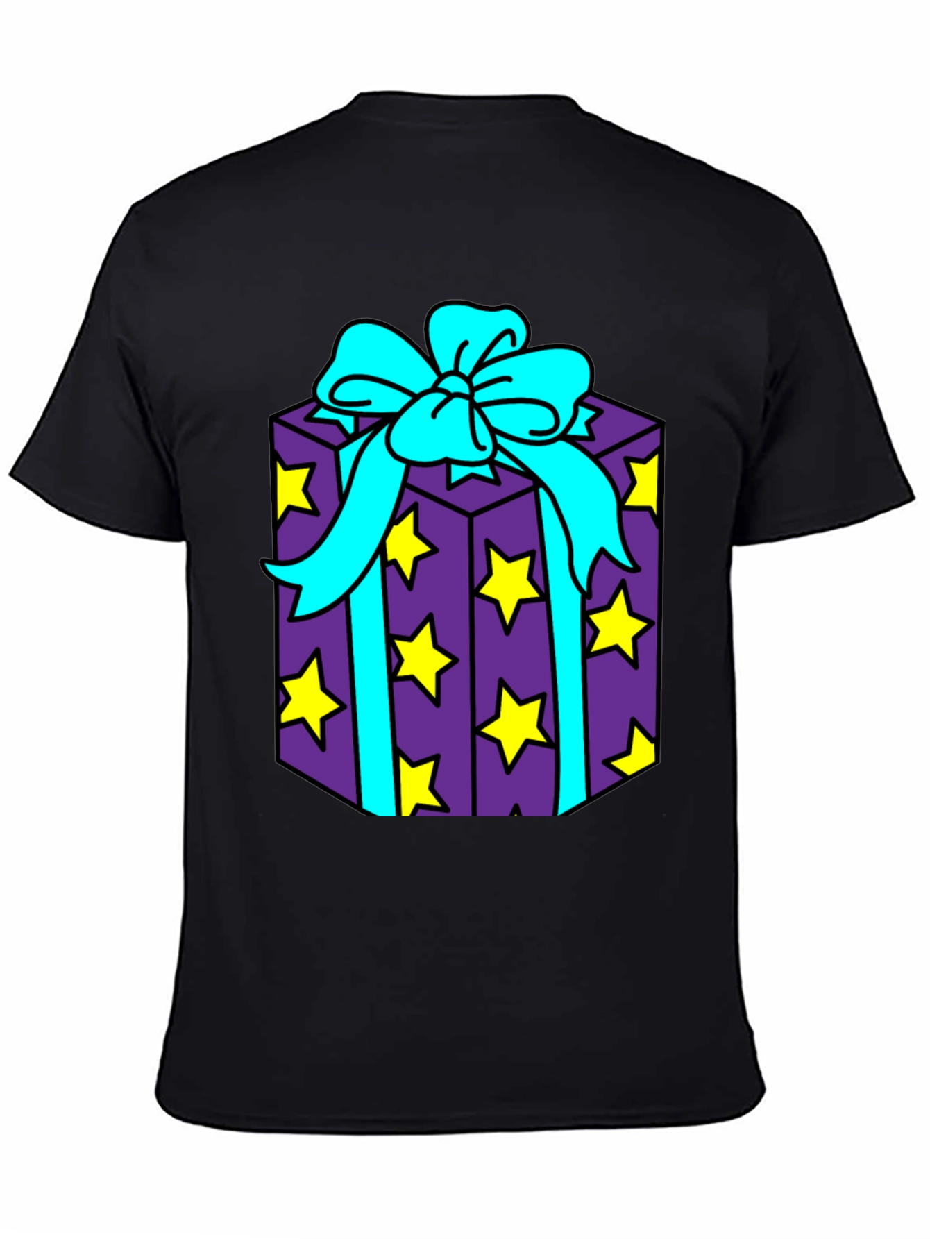 Gift Box Graphic Tee - Fun & Festive