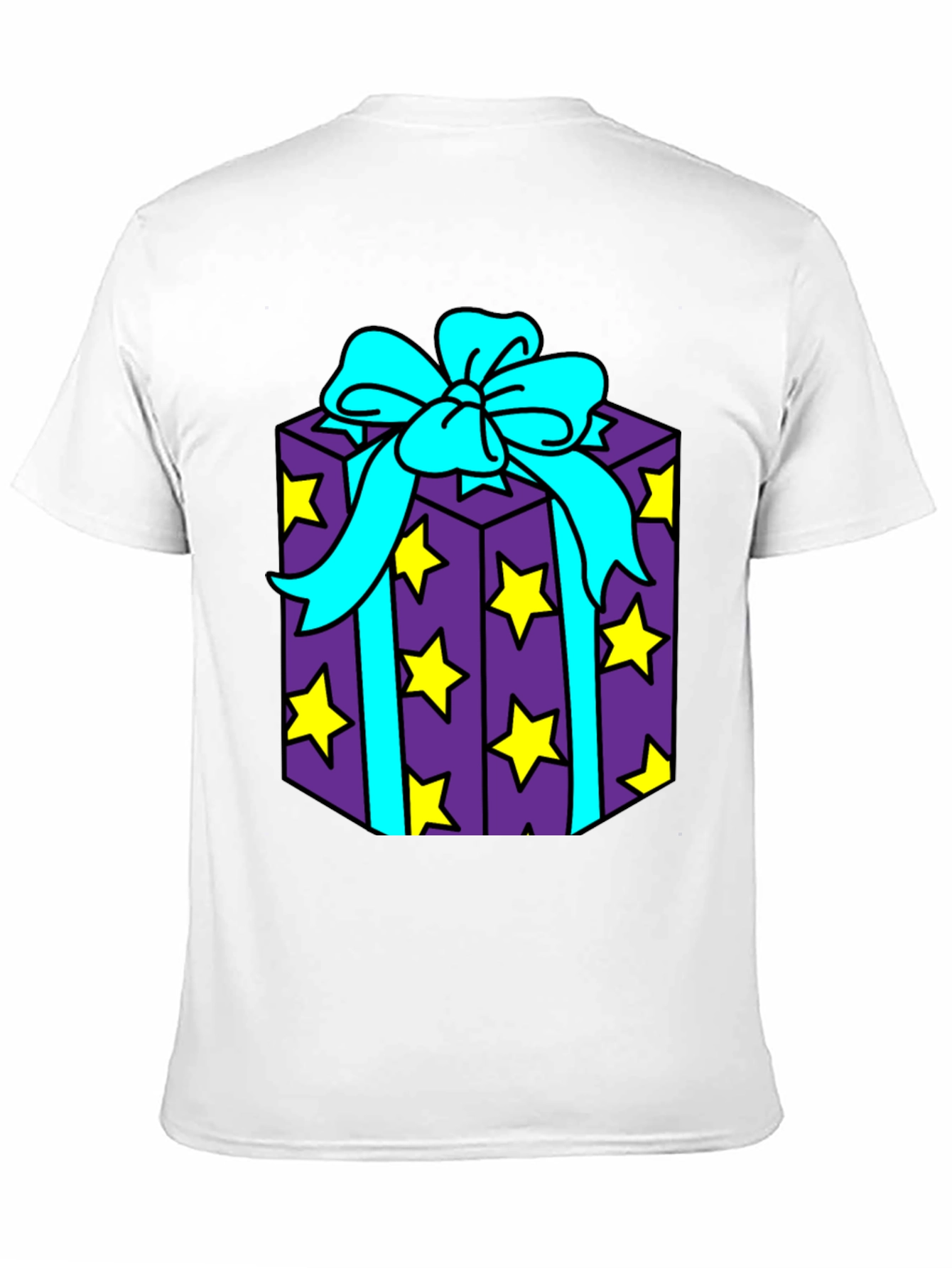 Gift Box Graphic Tee - Fun & Festive