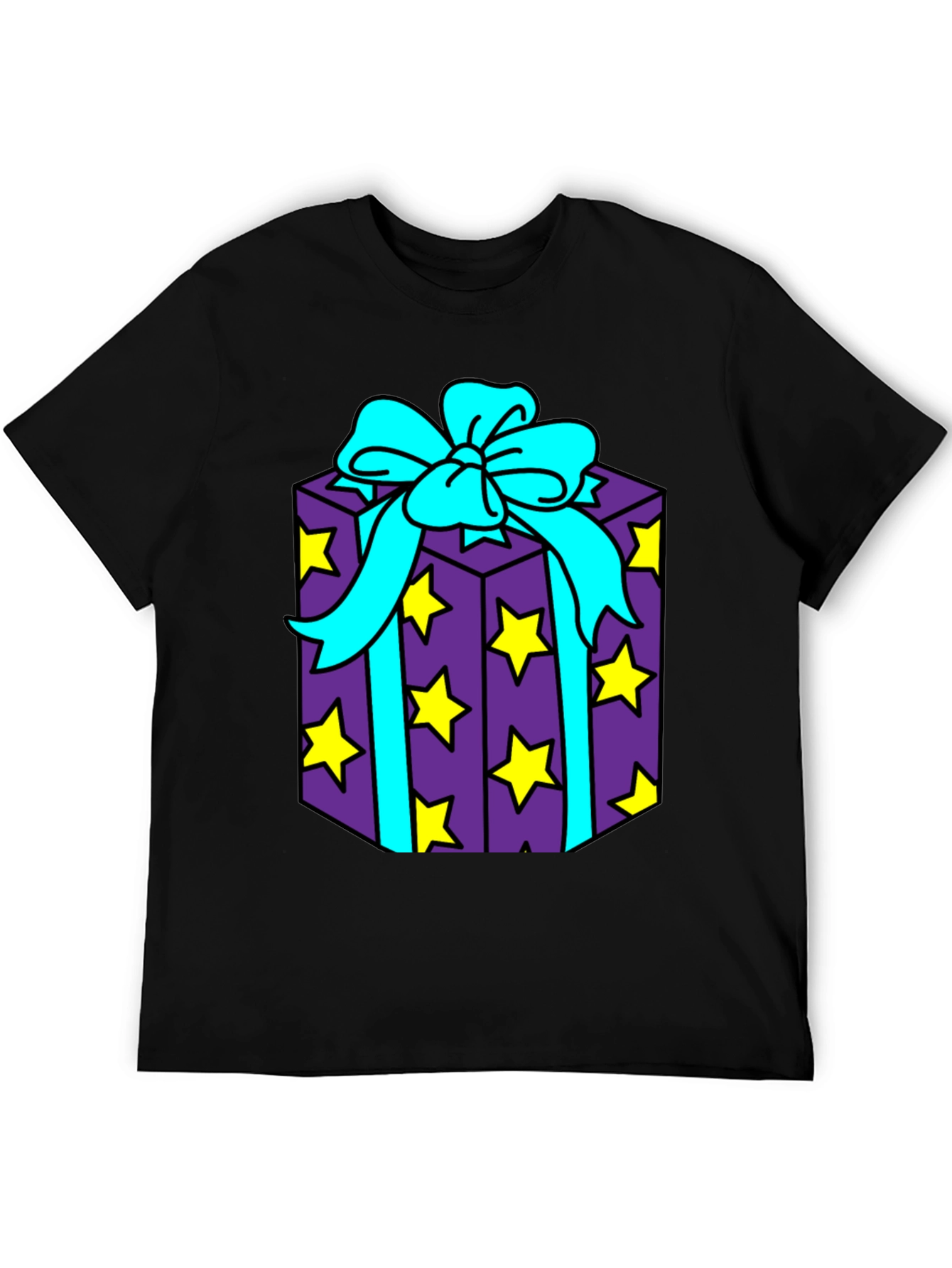 Gift Box Graphic Tee - Fun & Festive