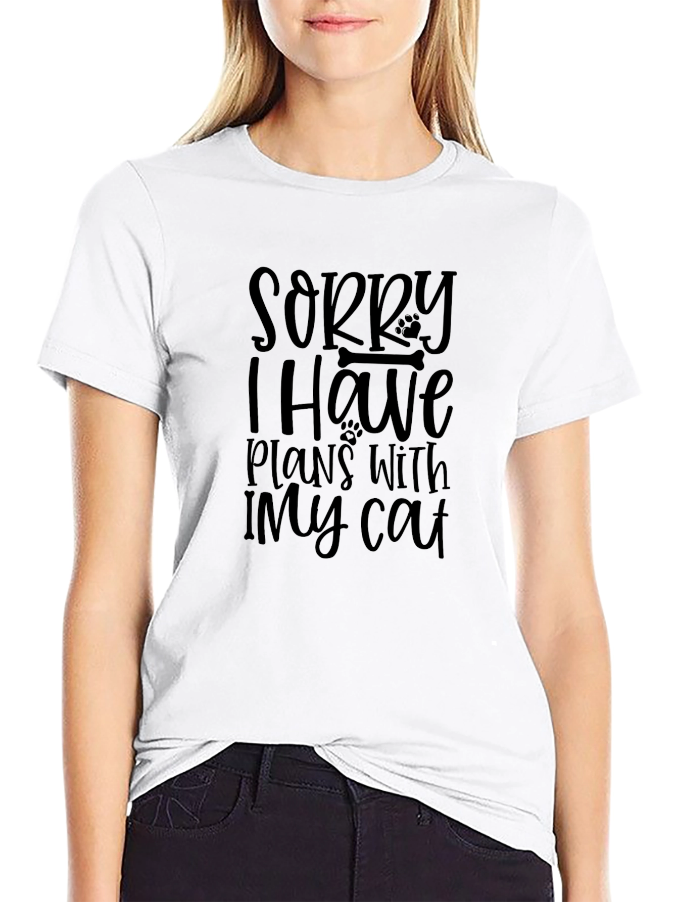 Sorry I Have Plans With My Cat T-Shirt