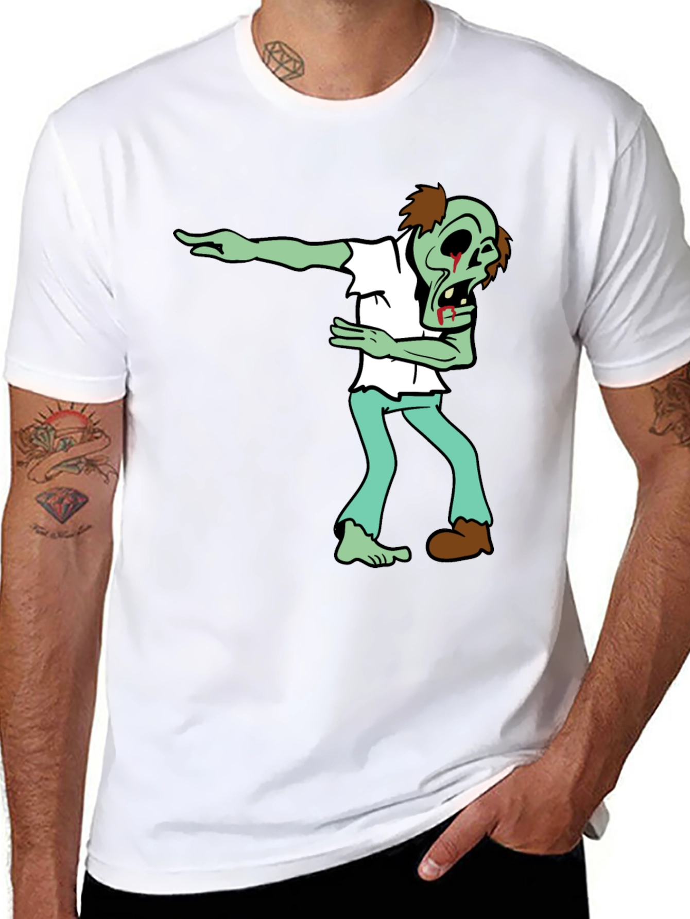 Zombie Dab T-Shirt - Mens Graphic Tee