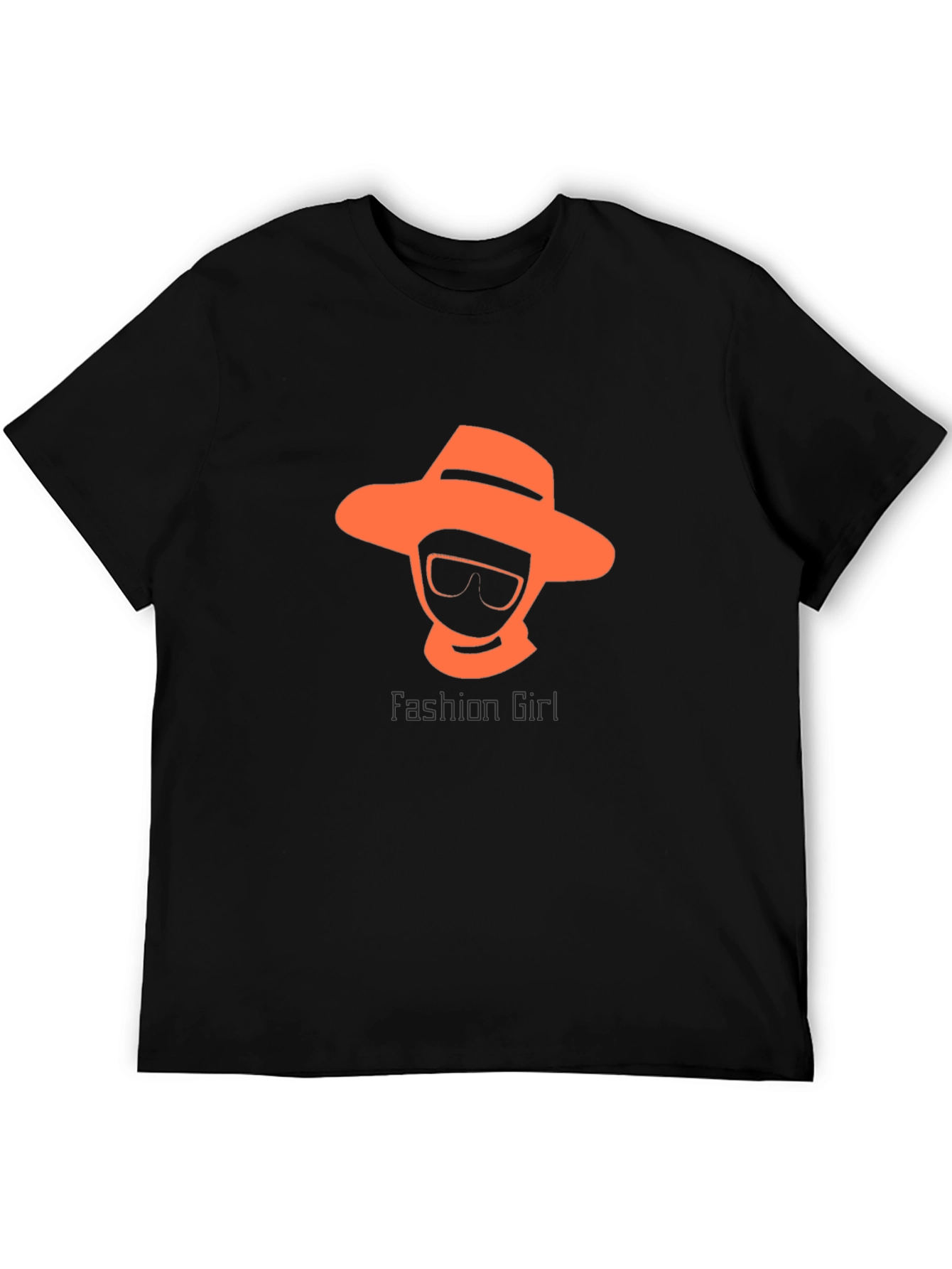 Stylish Fashion Girl Graphic T-Shirt - Casual Comfort