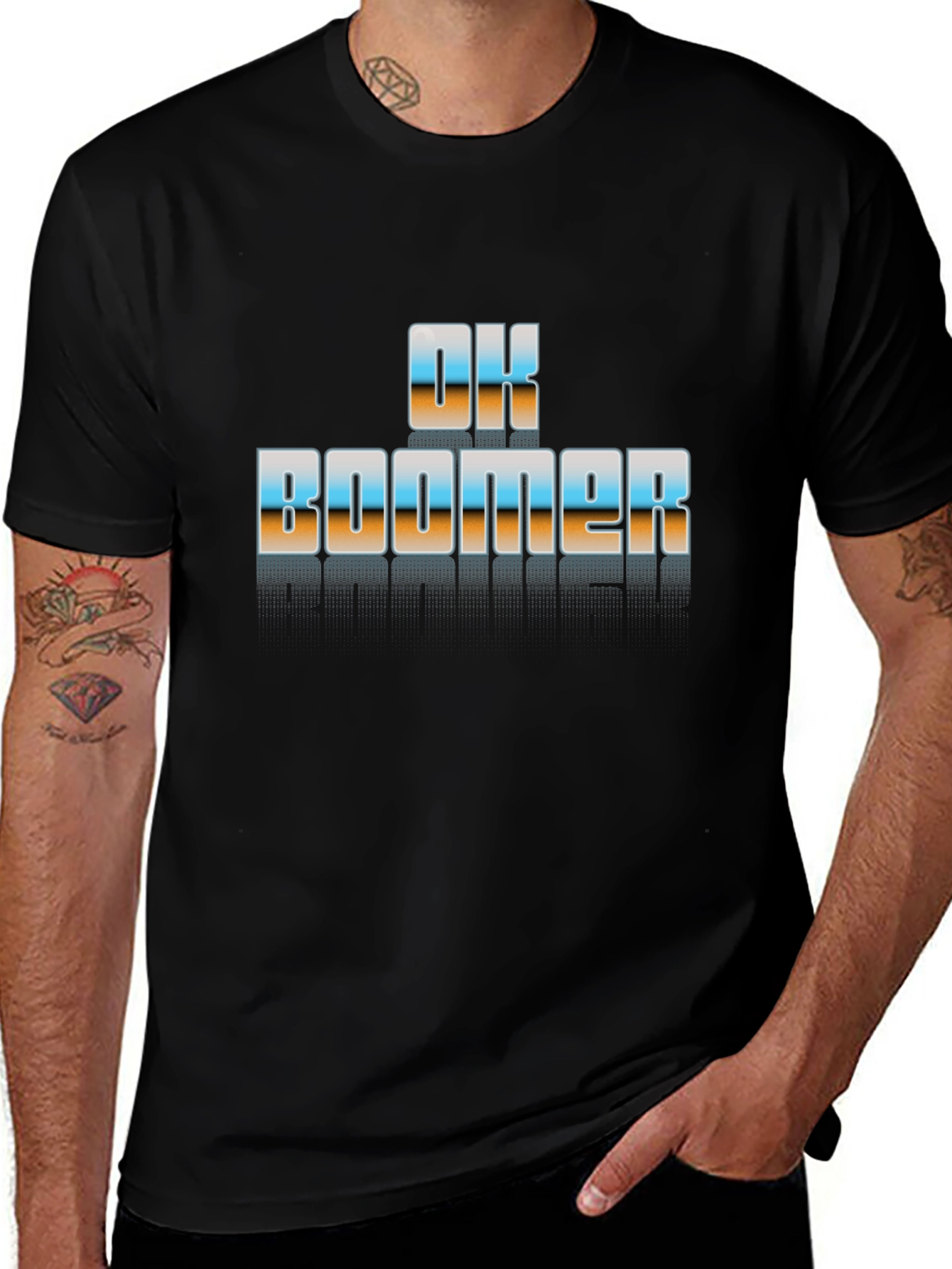 OK Boomer Graphic T-Shirt - Trendy Slogan Tee