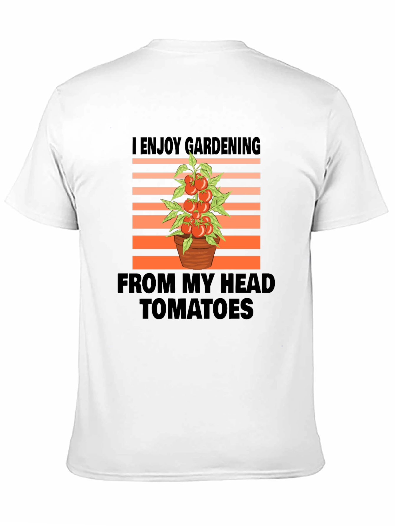 Gardening Tomato Head T-Shirt - Unisex