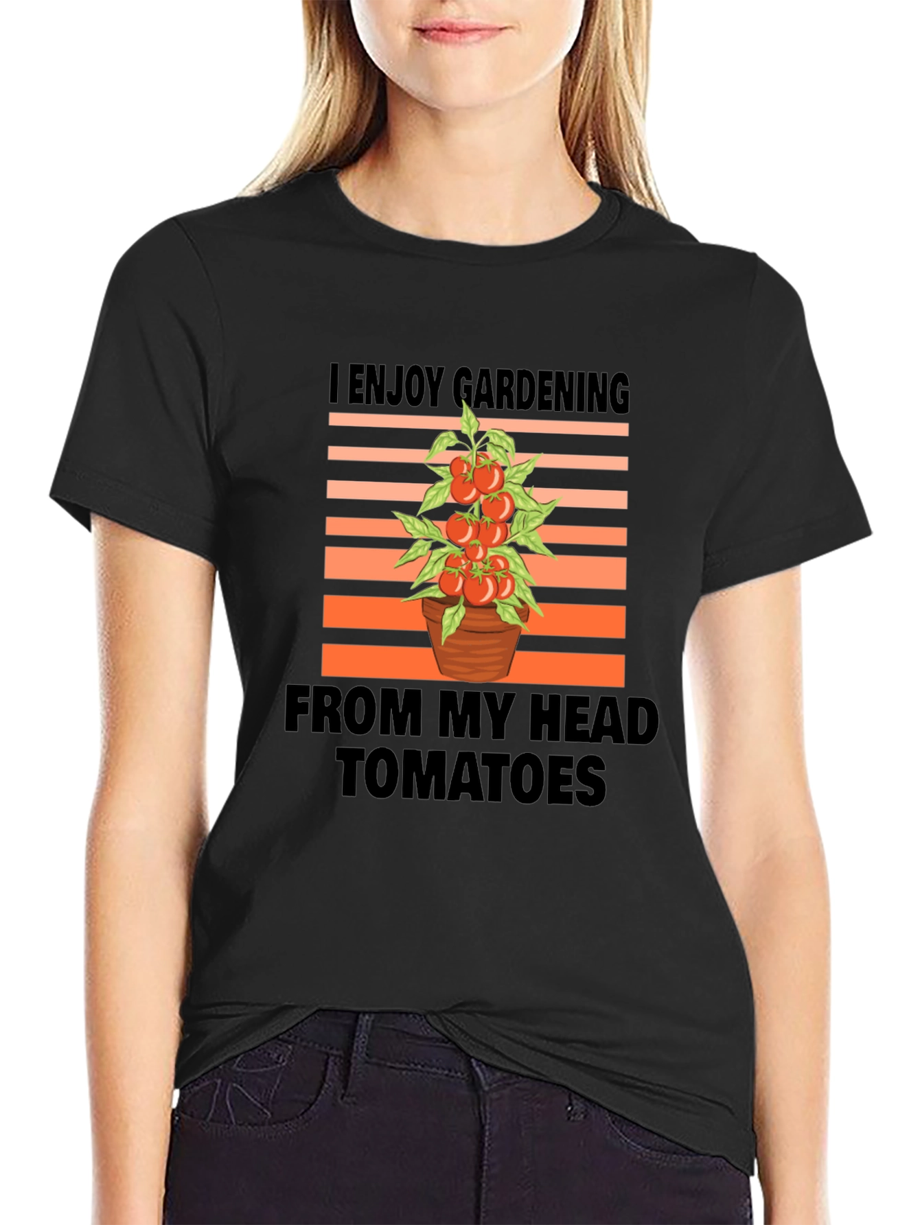 Gardening Tomato Head T-Shirt - Unisex