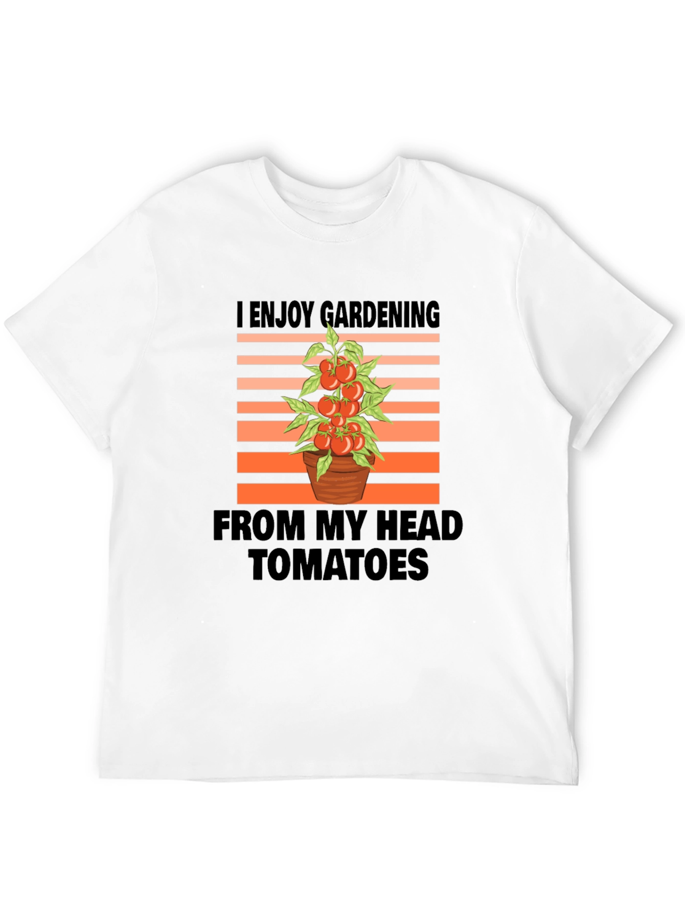 Gardening Tomato Head T-Shirt - Unisex