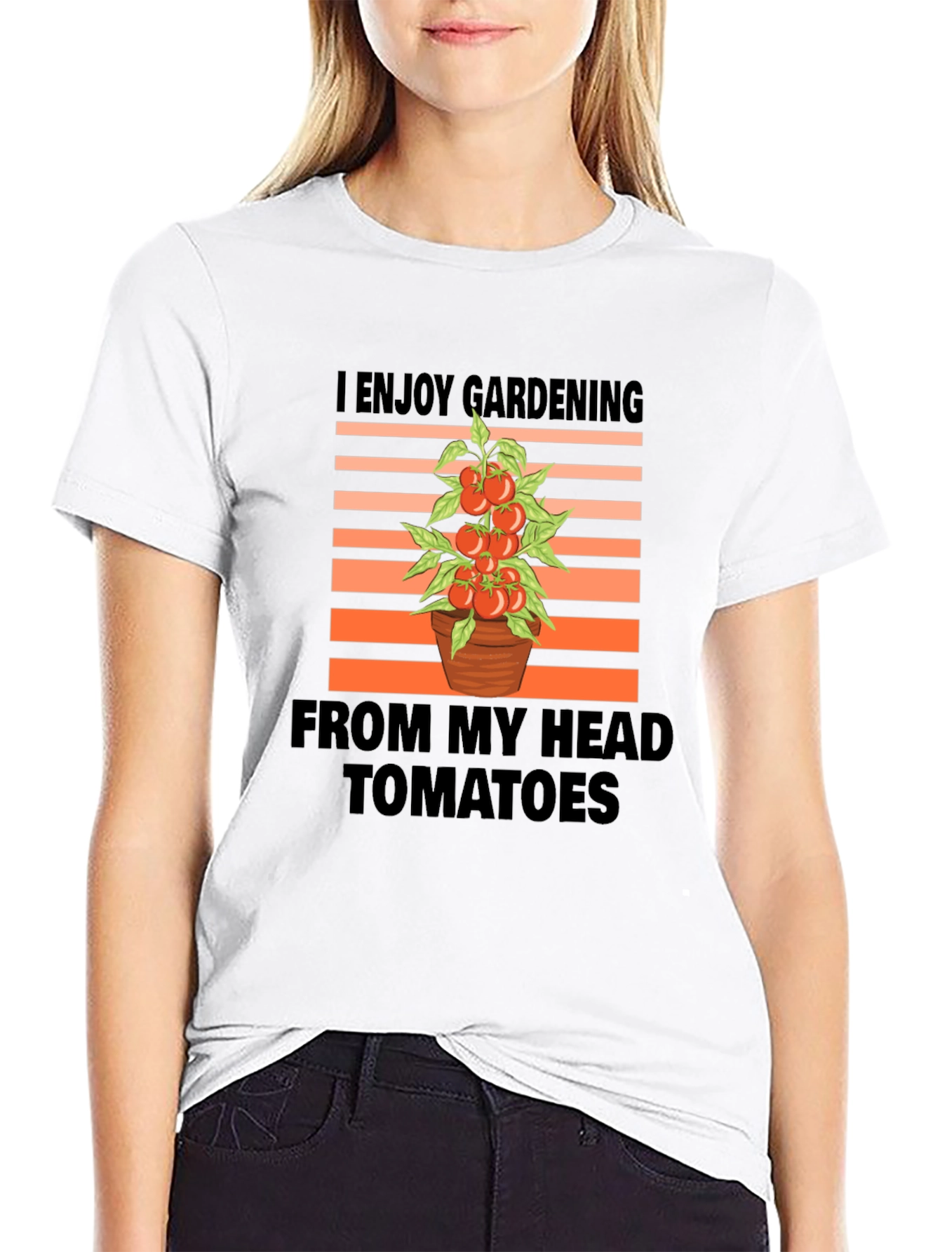 Gardening Tomato Head T-Shirt - Unisex