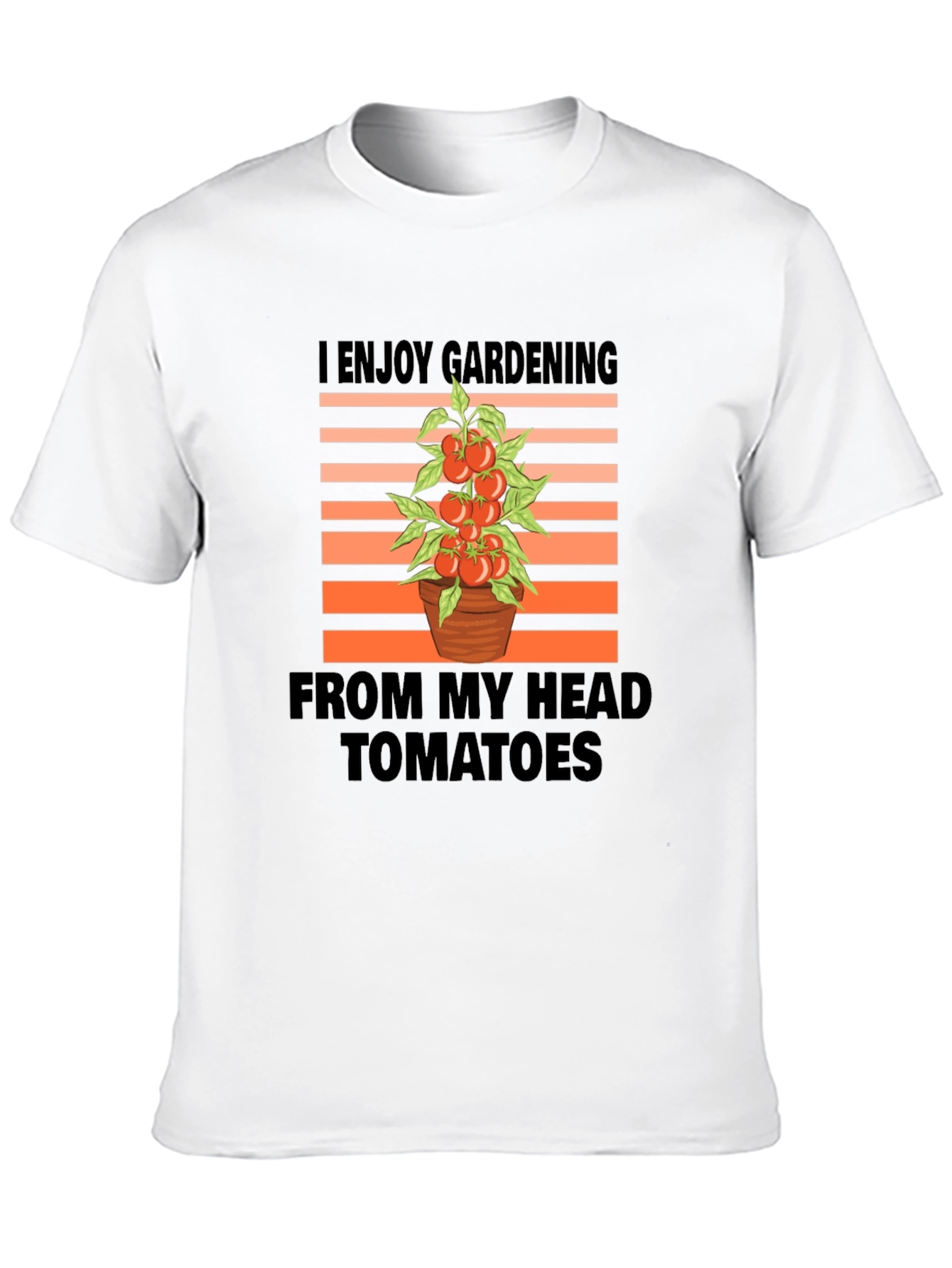 Gardening Tomato Head T-Shirt - Unisex
