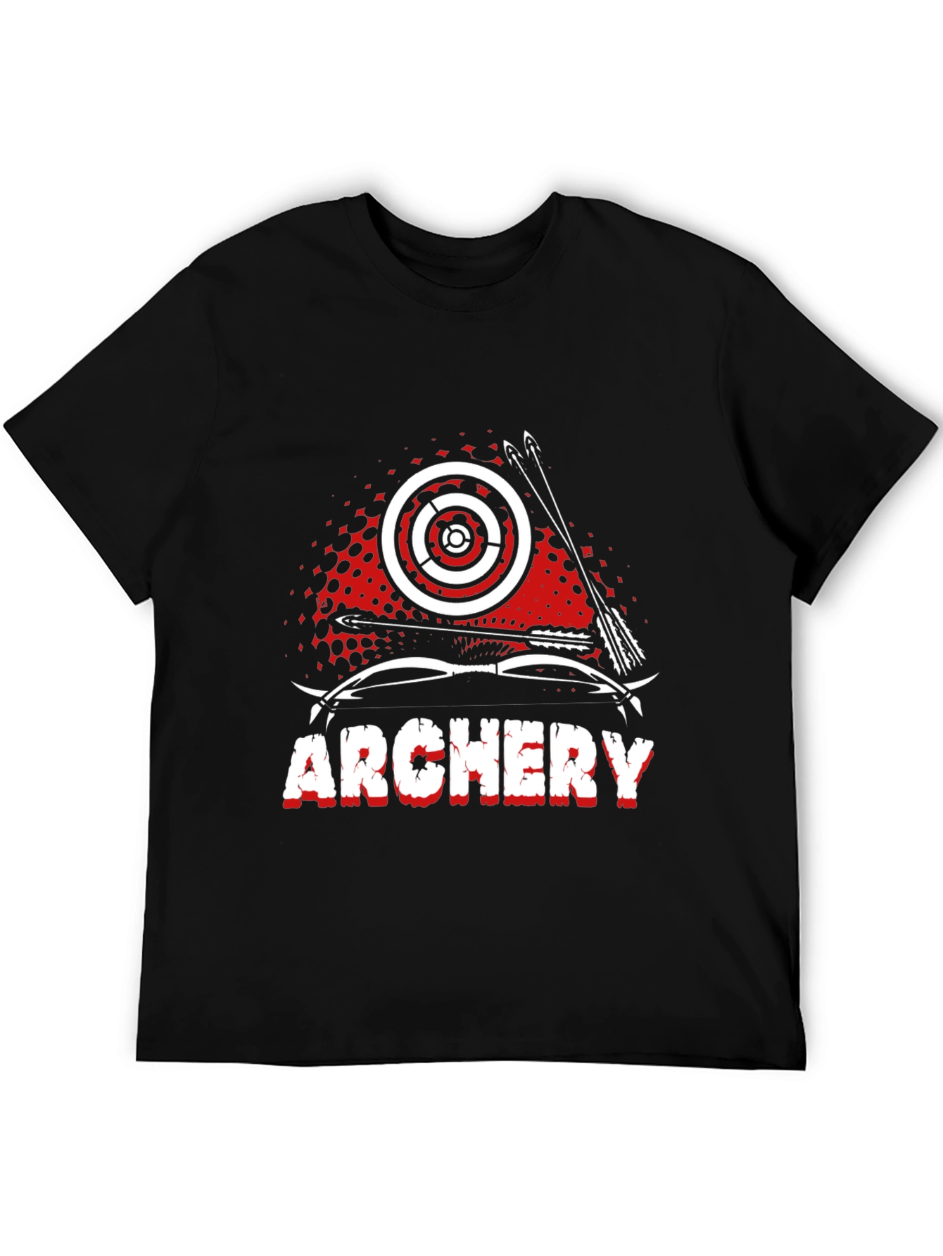 Archery T-Shirt - Target & Arrows Graphic Tee