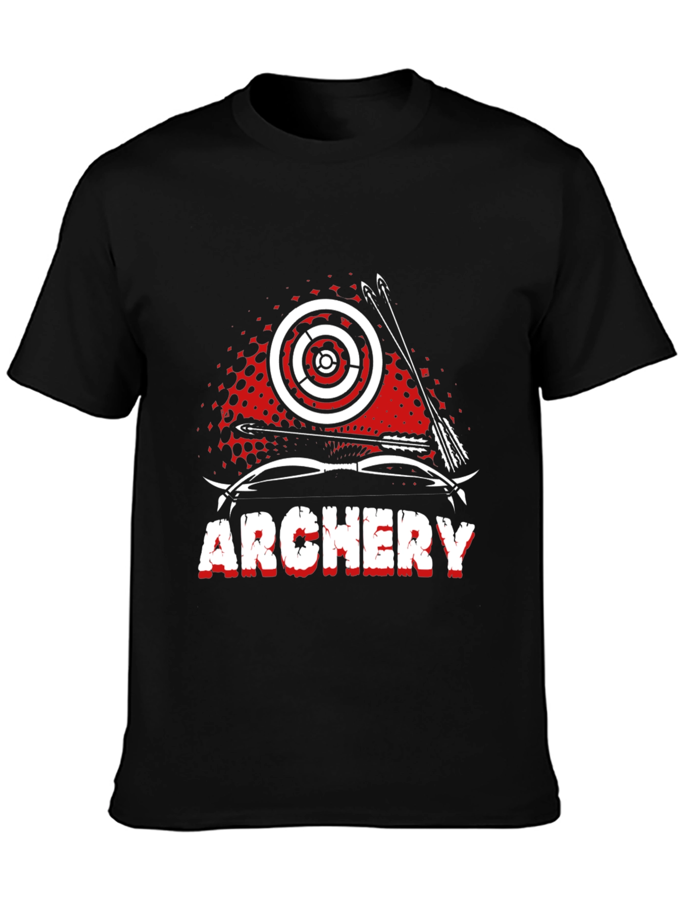 Archery T-Shirt - Target & Arrows Graphic Tee