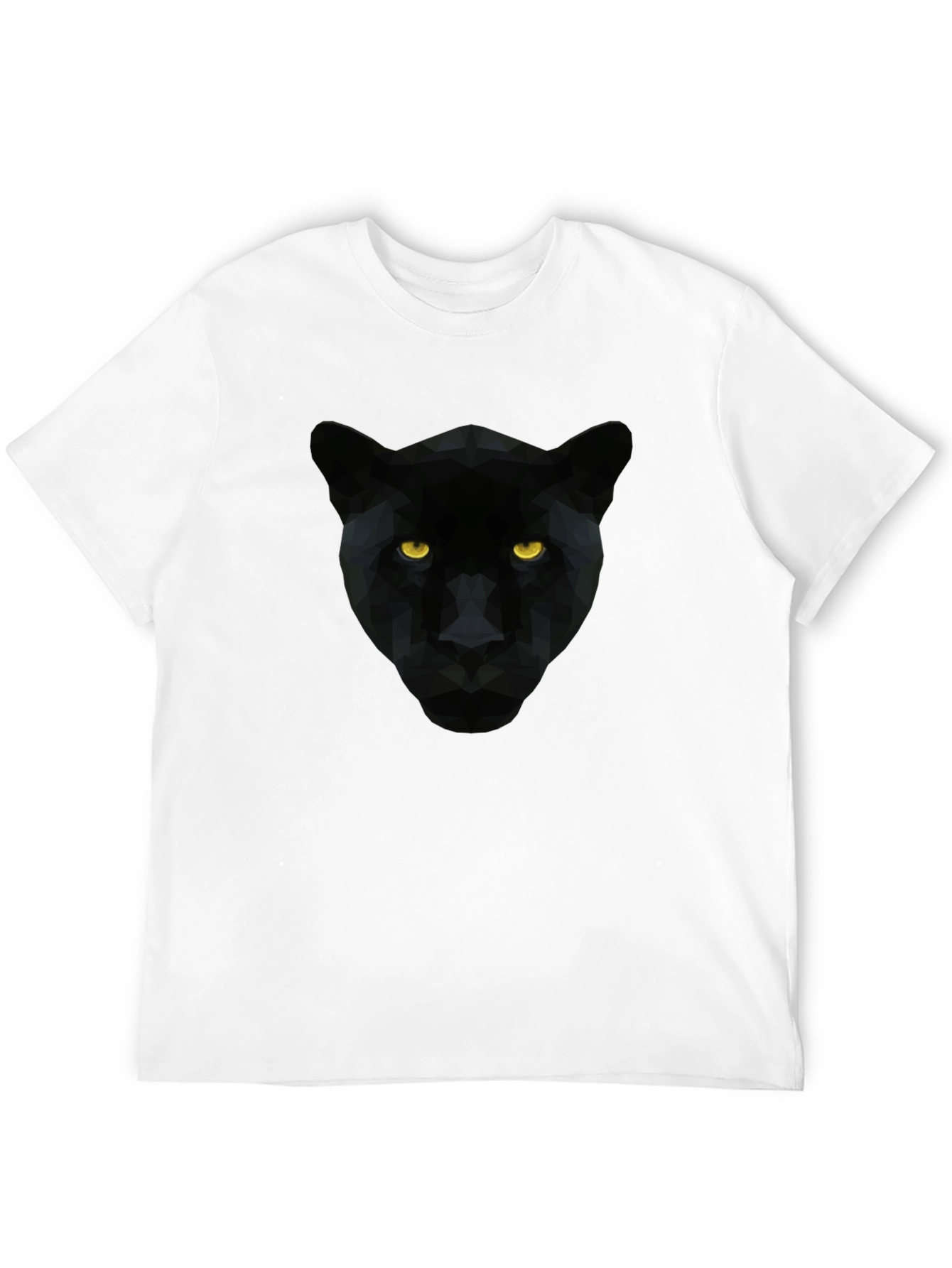 Geometric Black Panther Graphic Tee