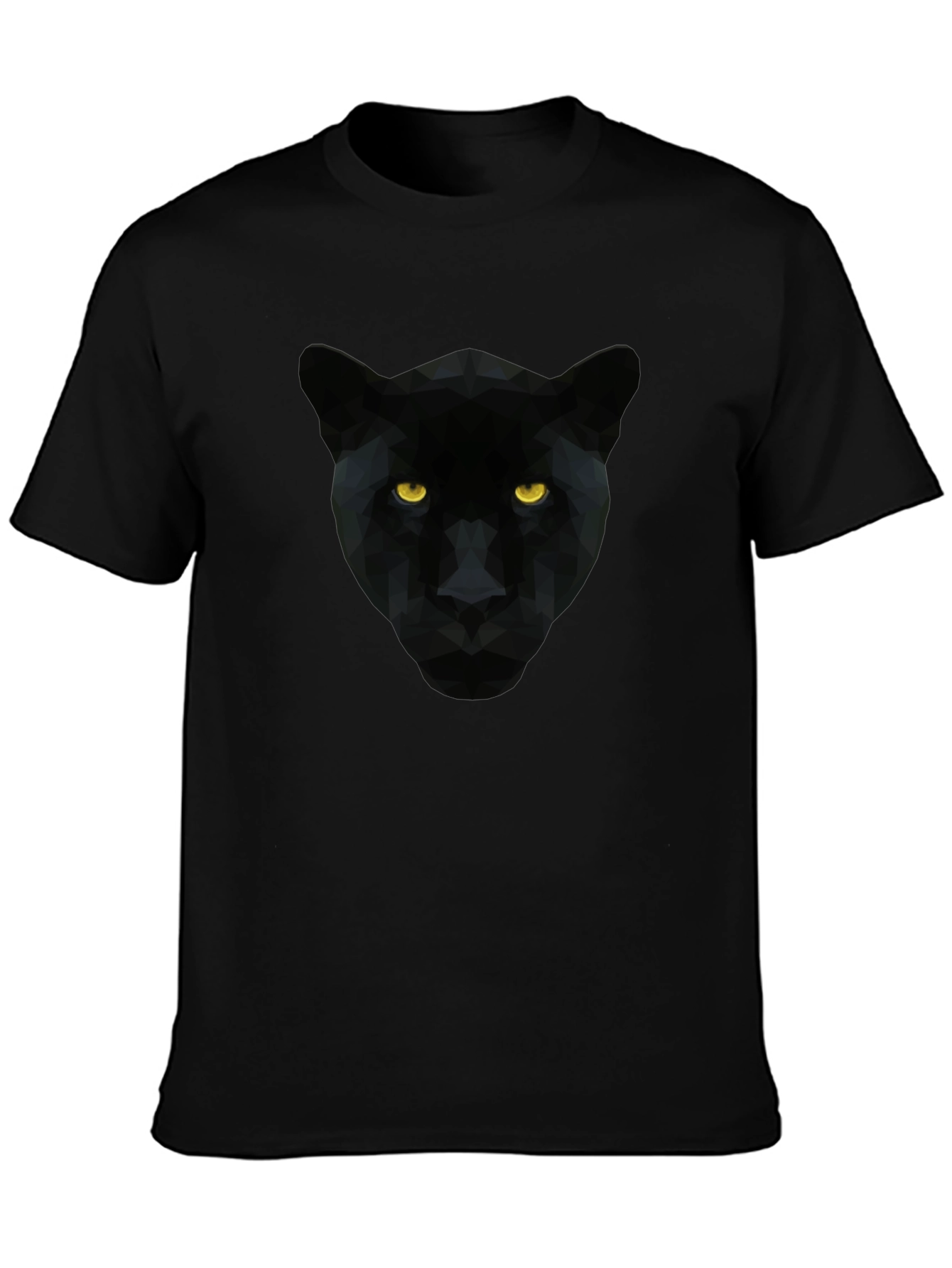 Geometric Black Panther Graphic Tee