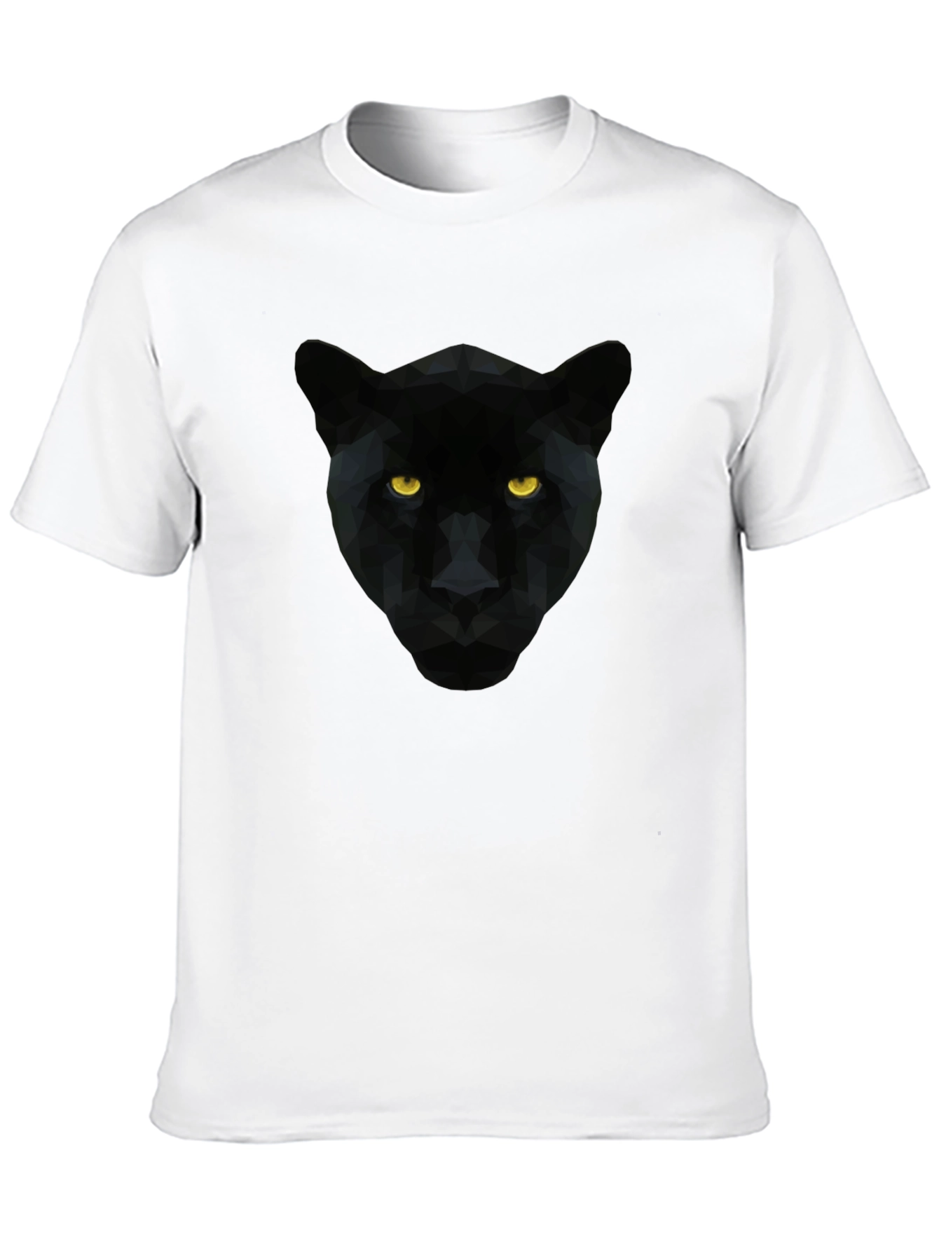 Geometric Black Panther Graphic Tee