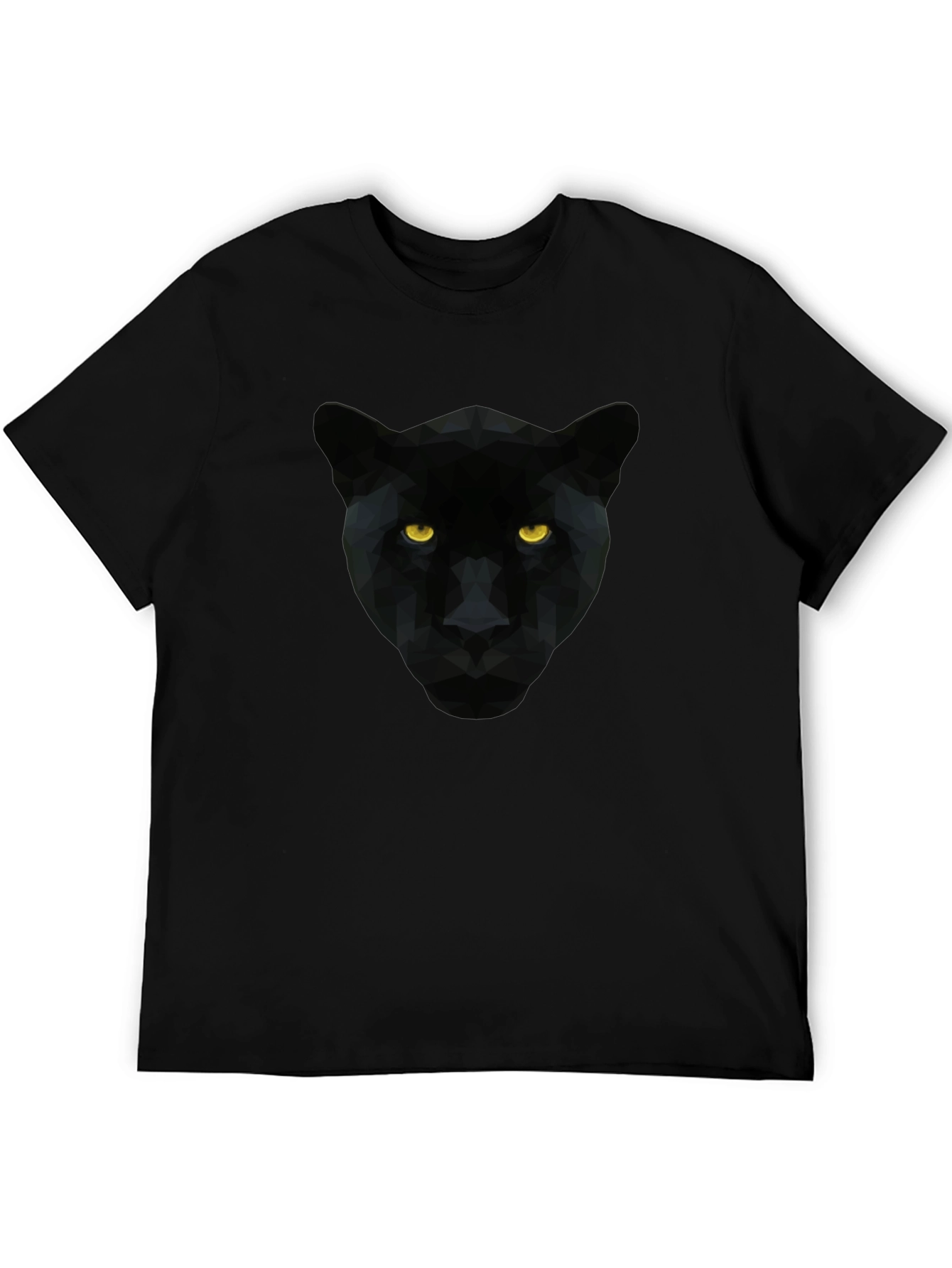 Geometric Black Panther Graphic Tee