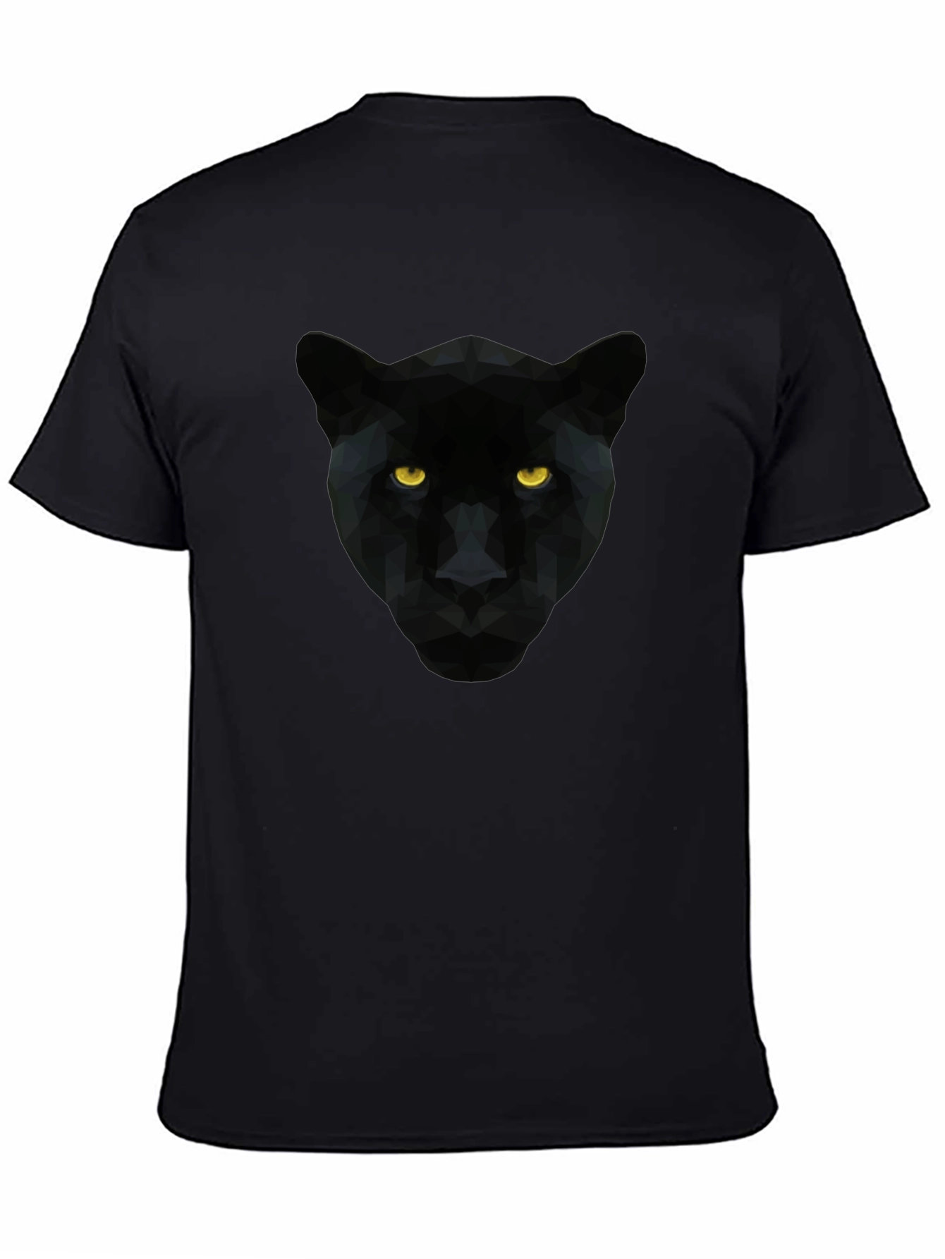 Geometric Black Panther Graphic Tee