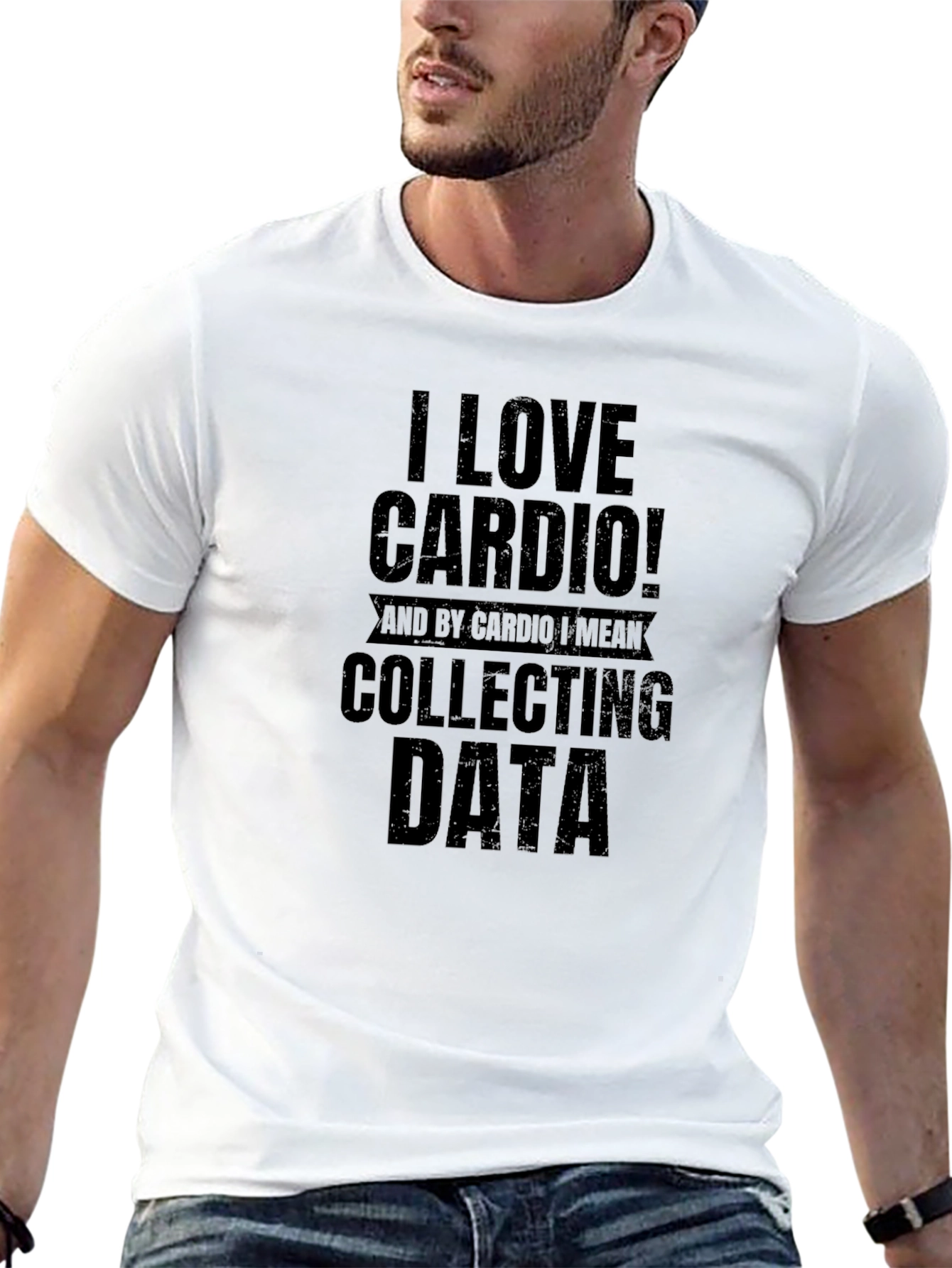 I Love Cardio! Collecting Data T-Shirt