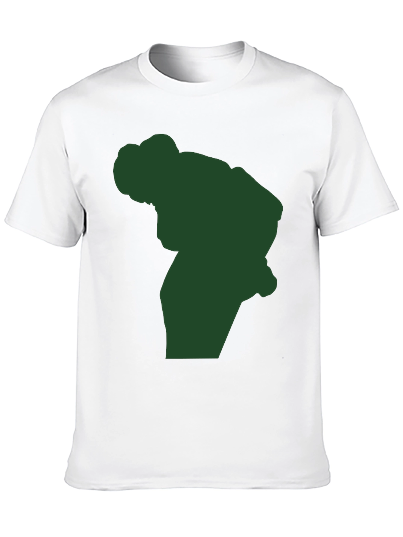 Silhouette Graphic Tee - Black Cotton Blend