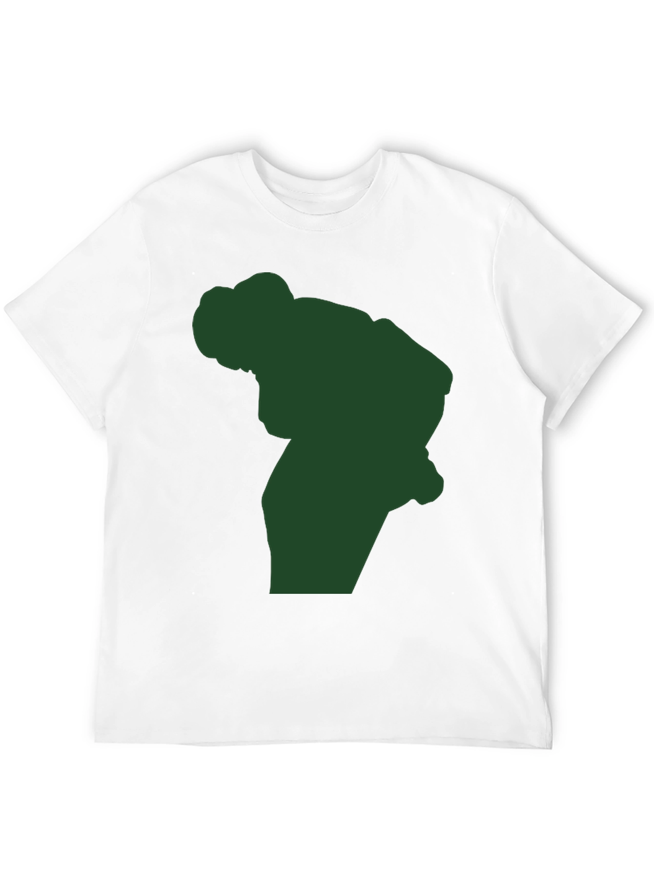 Silhouette Graphic Tee - Black Cotton Blend