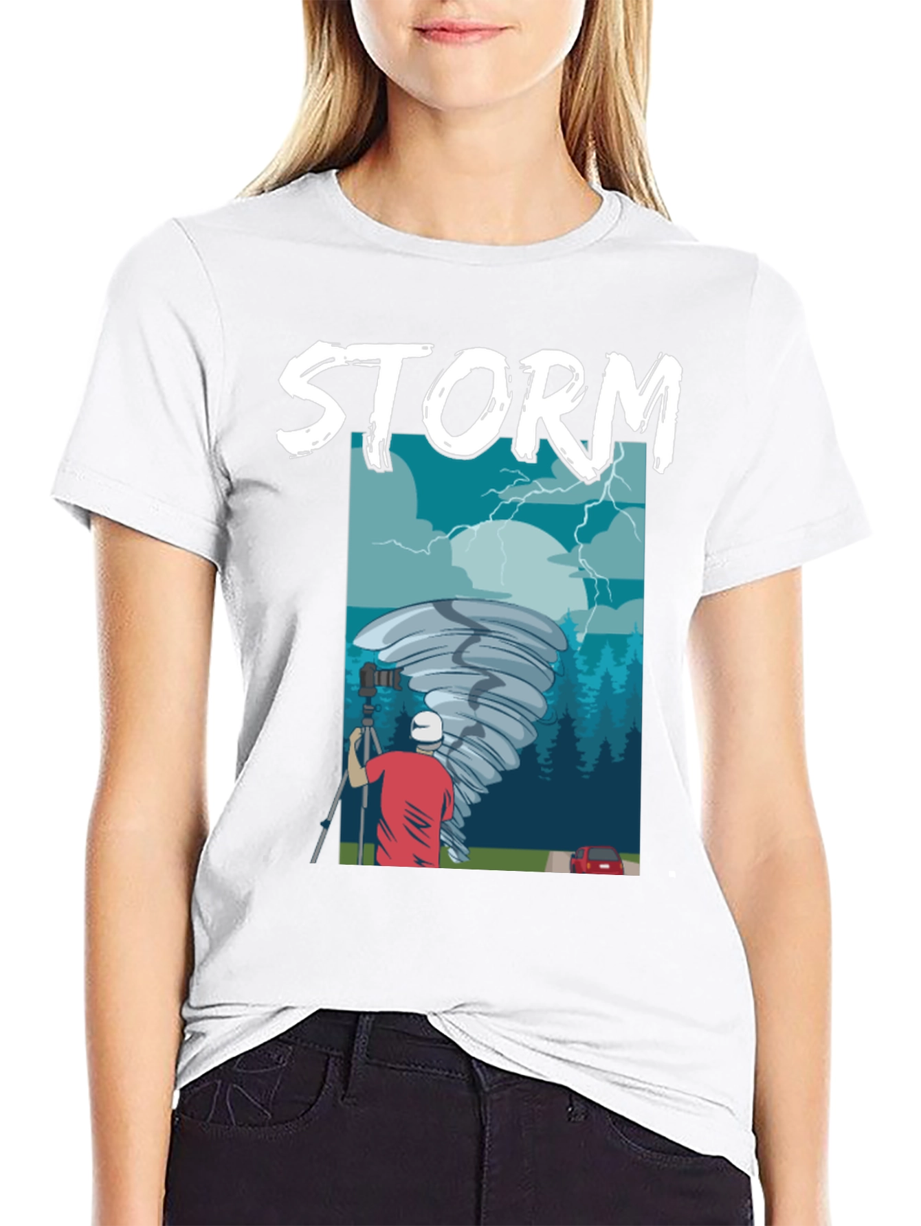 Storm Chaser Tee - Weather Enthusiast Shirt