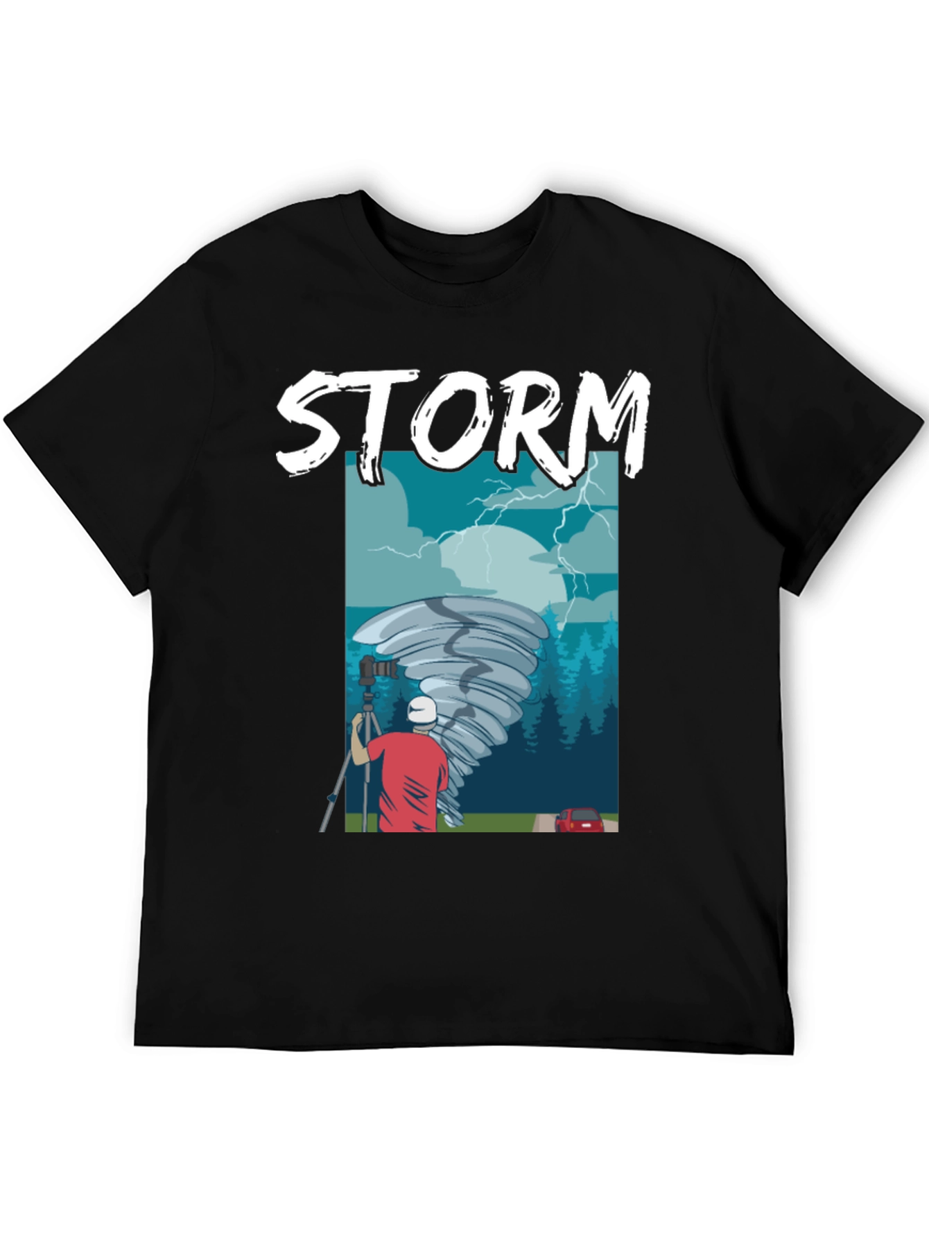 Storm Chaser Tee - Weather Enthusiast Shirt