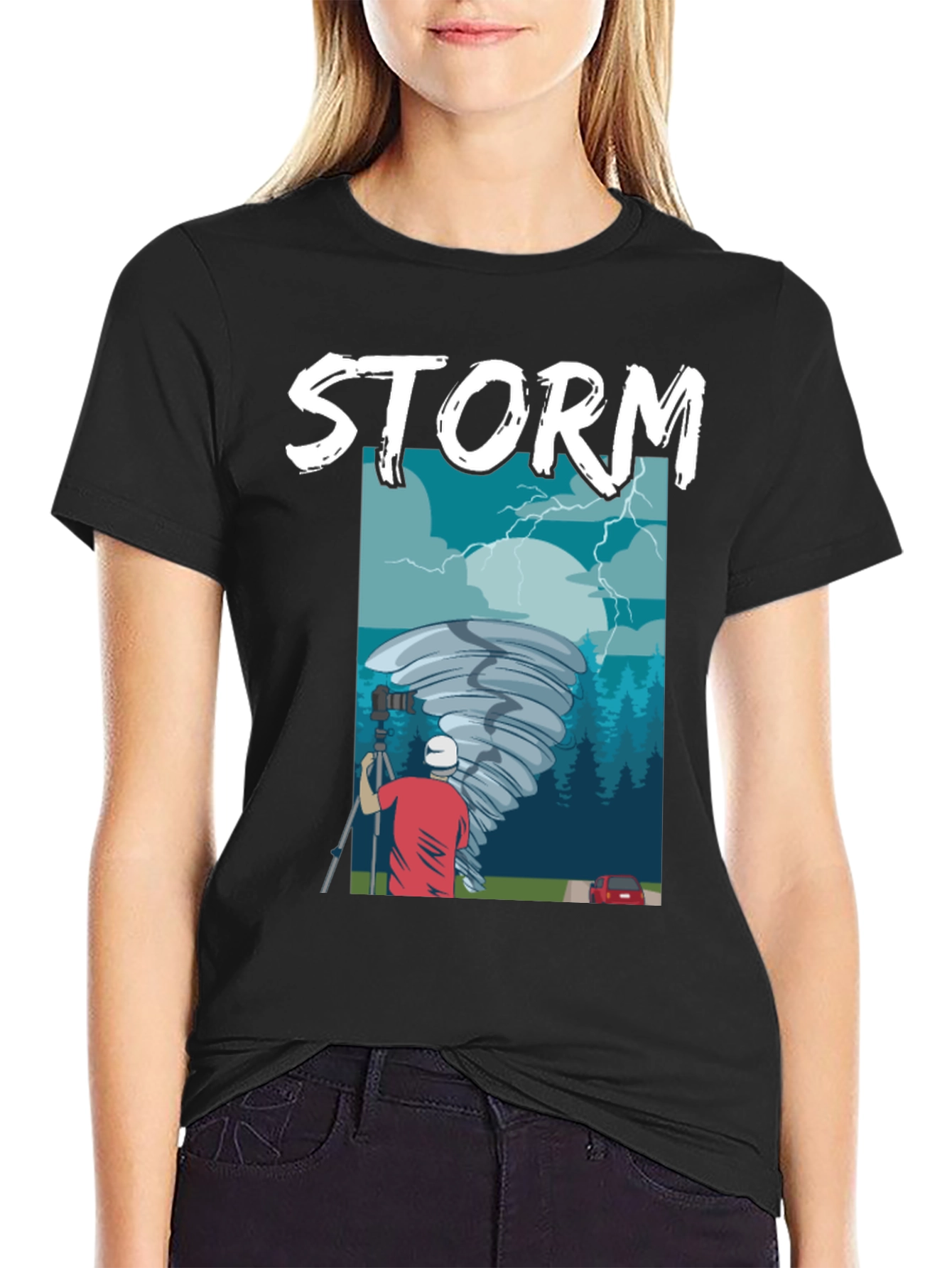 Storm Chaser Tee - Weather Enthusiast Shirt