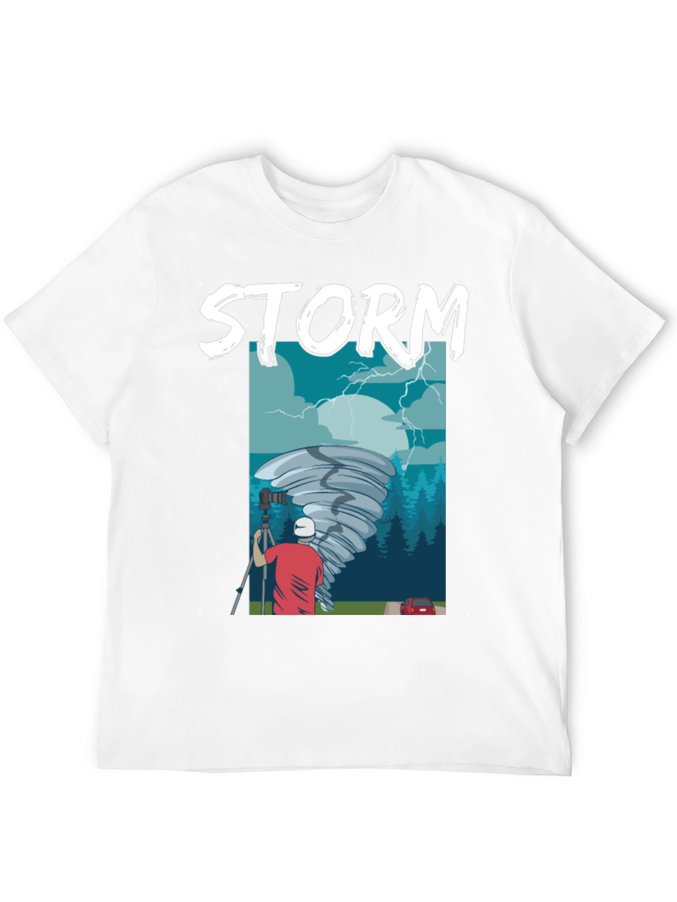 Storm Chaser Tee - Weather Enthusiast Shirt