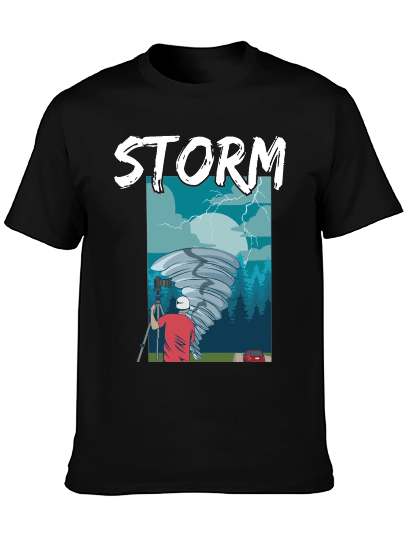 Storm Chaser Tee - Weather Enthusiast Shirt