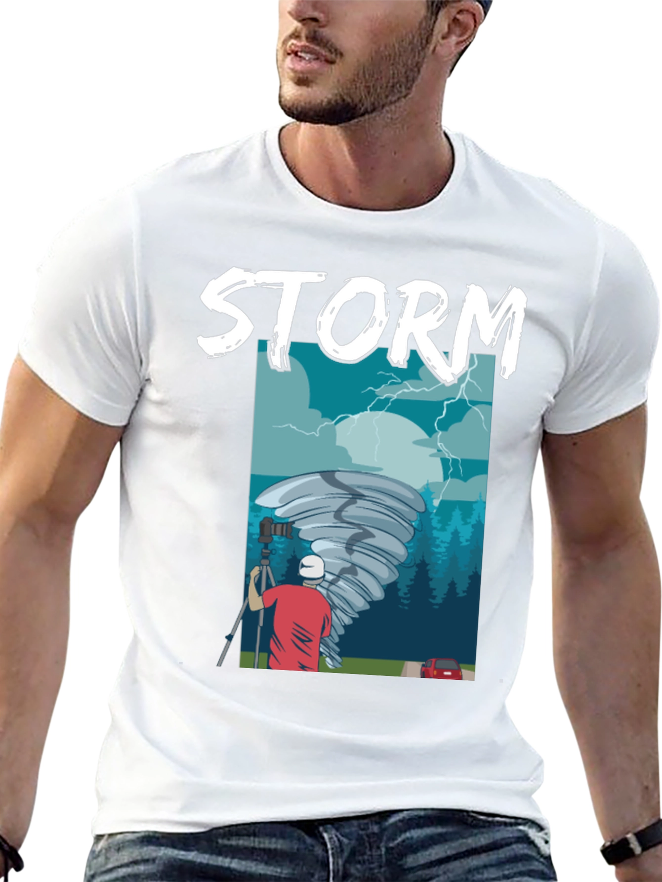 Storm Chaser Tee - Weather Enthusiast Shirt