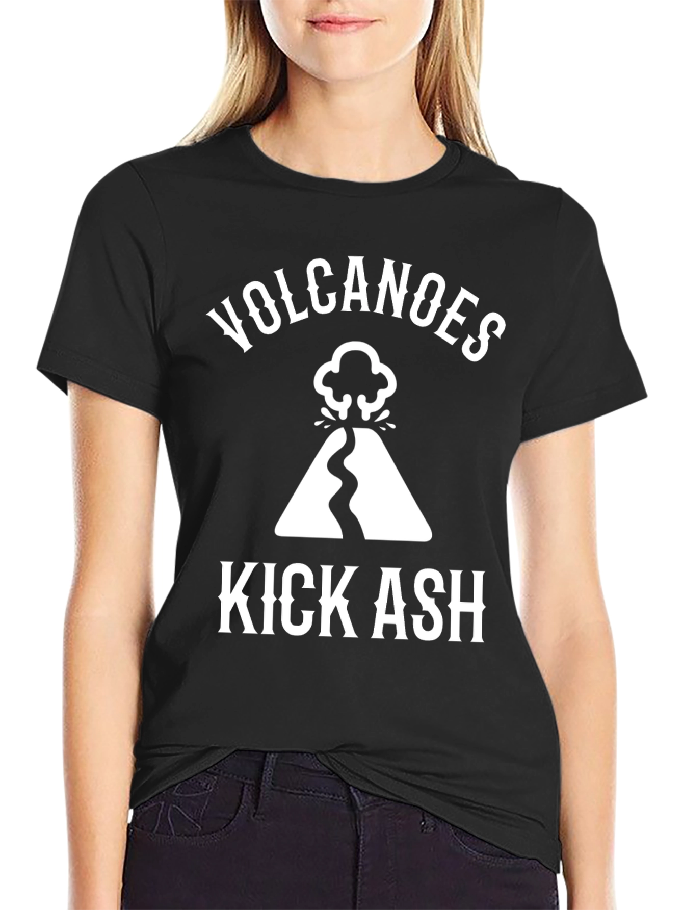 Volcanoes Kick Ash Graphic Tee