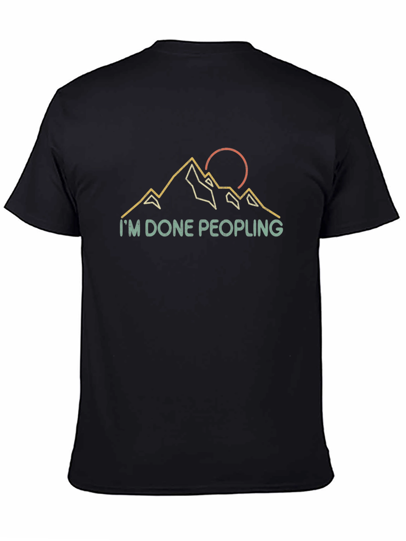 Im Done Peopling Graphic T-Shirt