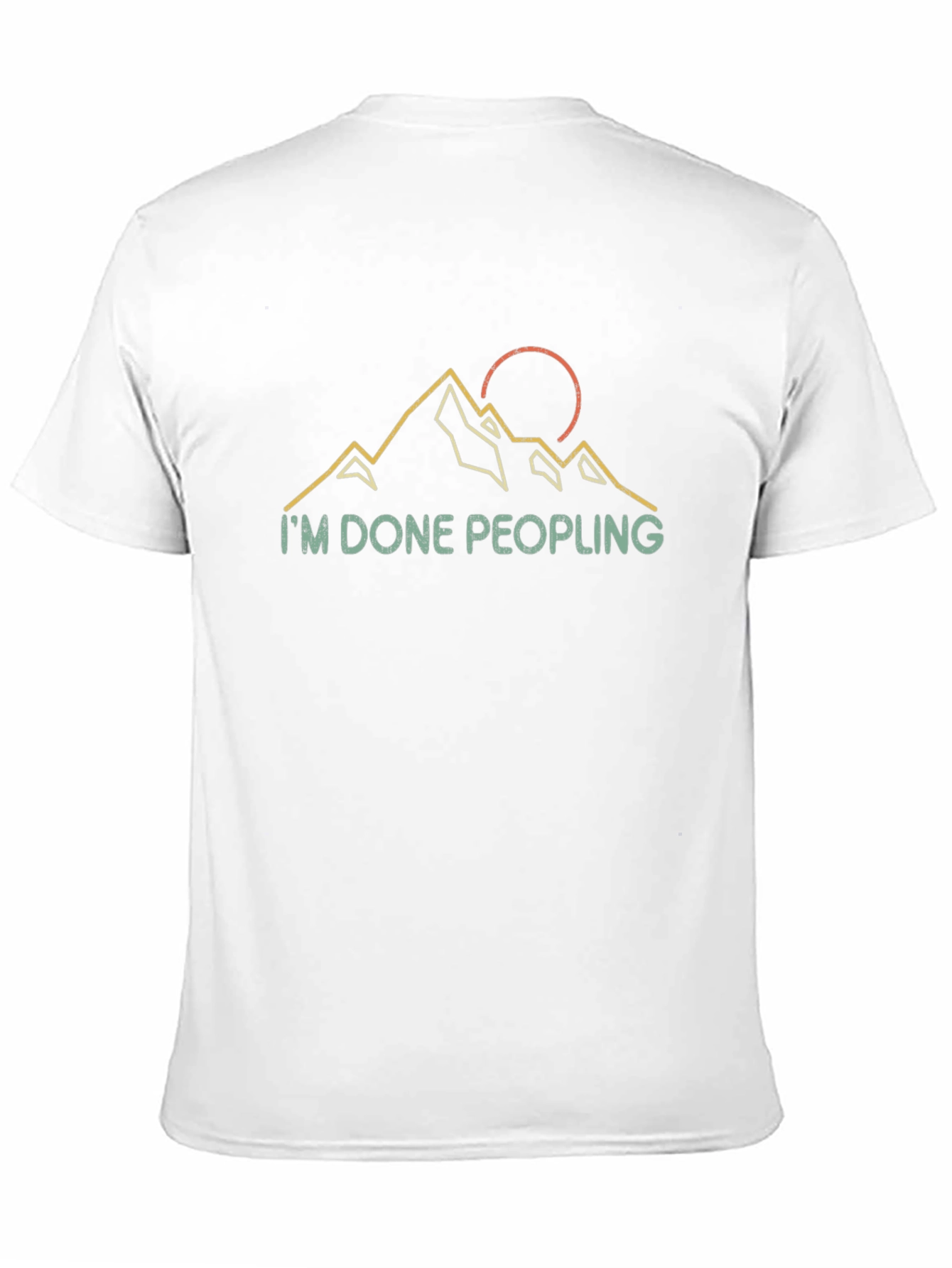 Im Done Peopling Graphic T-Shirt