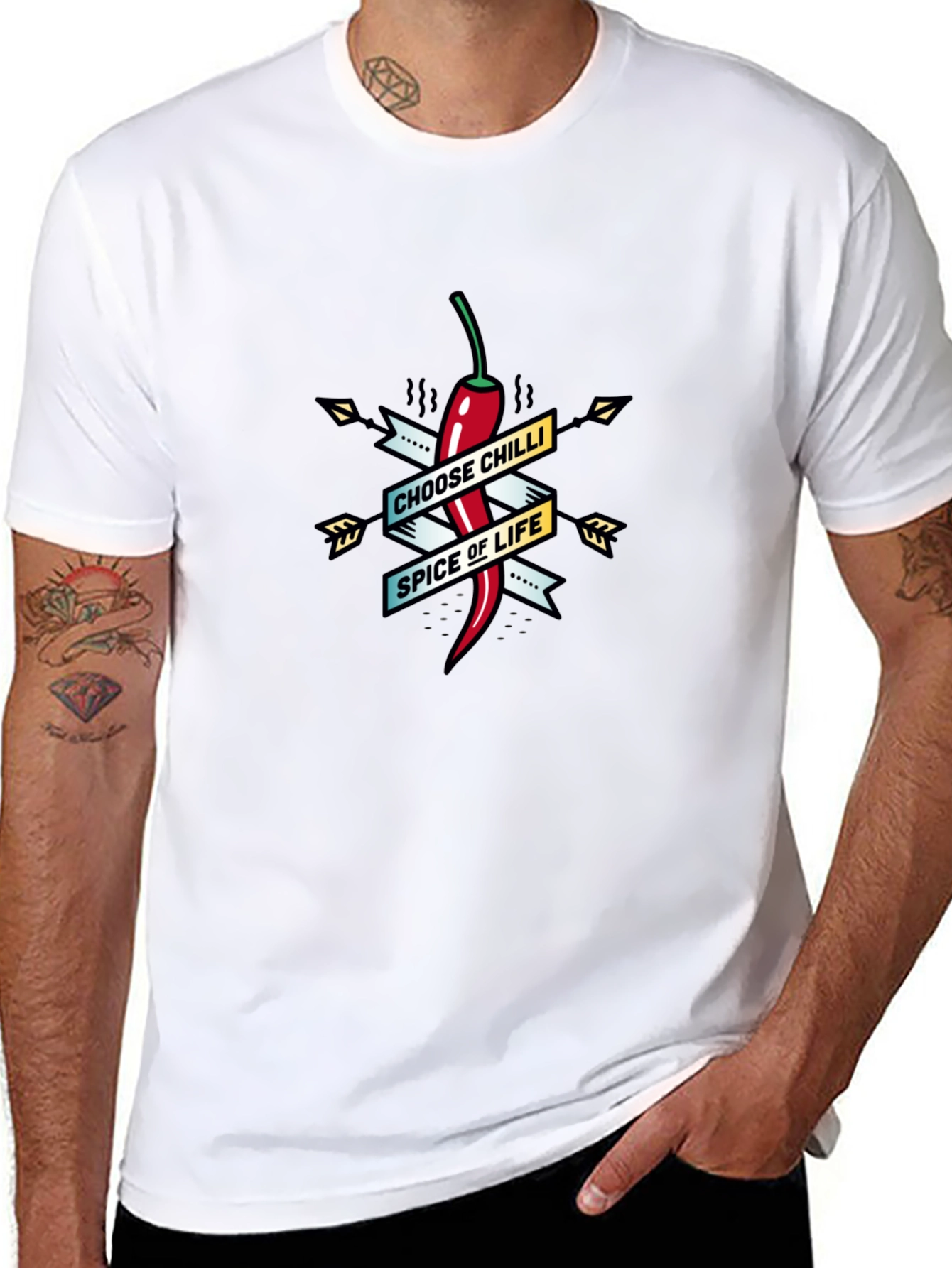 Spicy Life T-Shirt - Chili Pepper Design