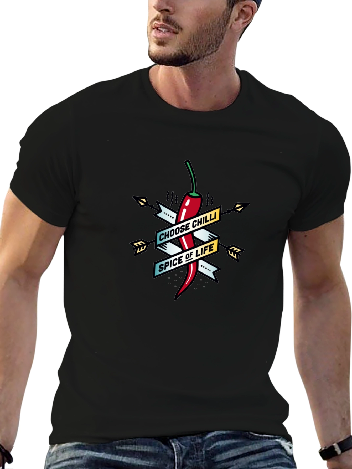 Spicy Life T-Shirt - Chili Pepper Design