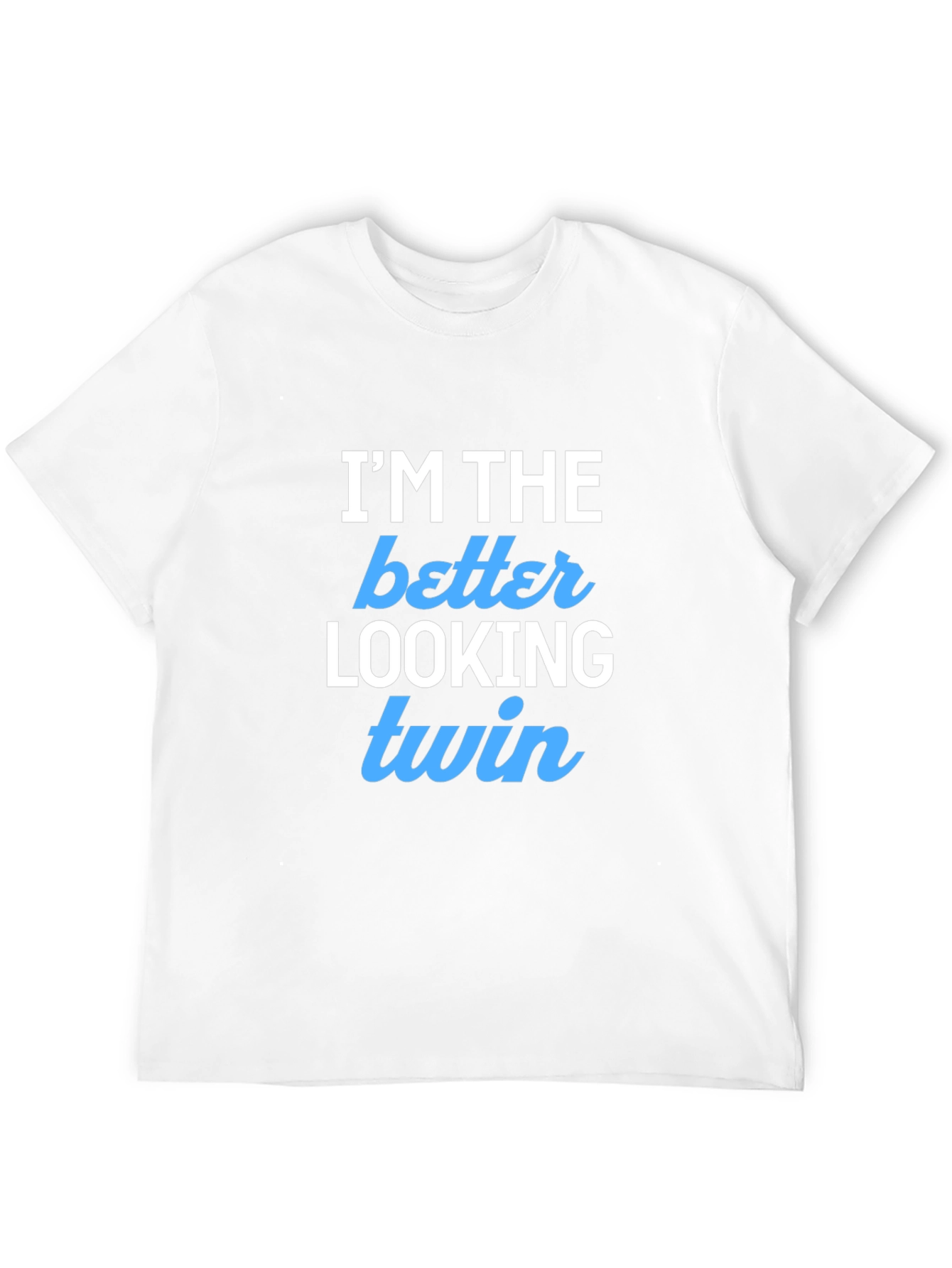 Better Looking Twin Black Graphic Tee