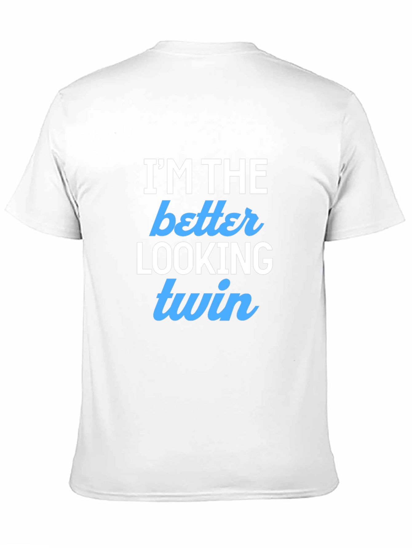 Better Looking Twin Black Graphic Tee