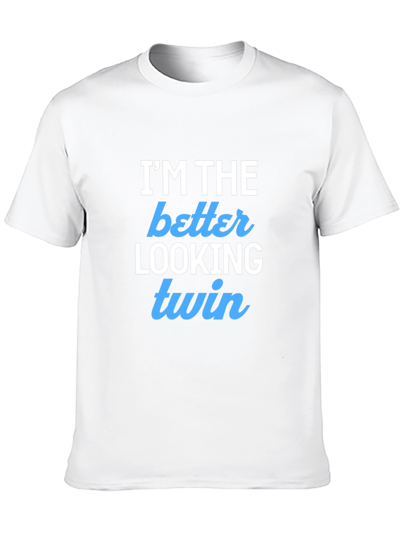 Better Looking Twin Black Graphic Tee