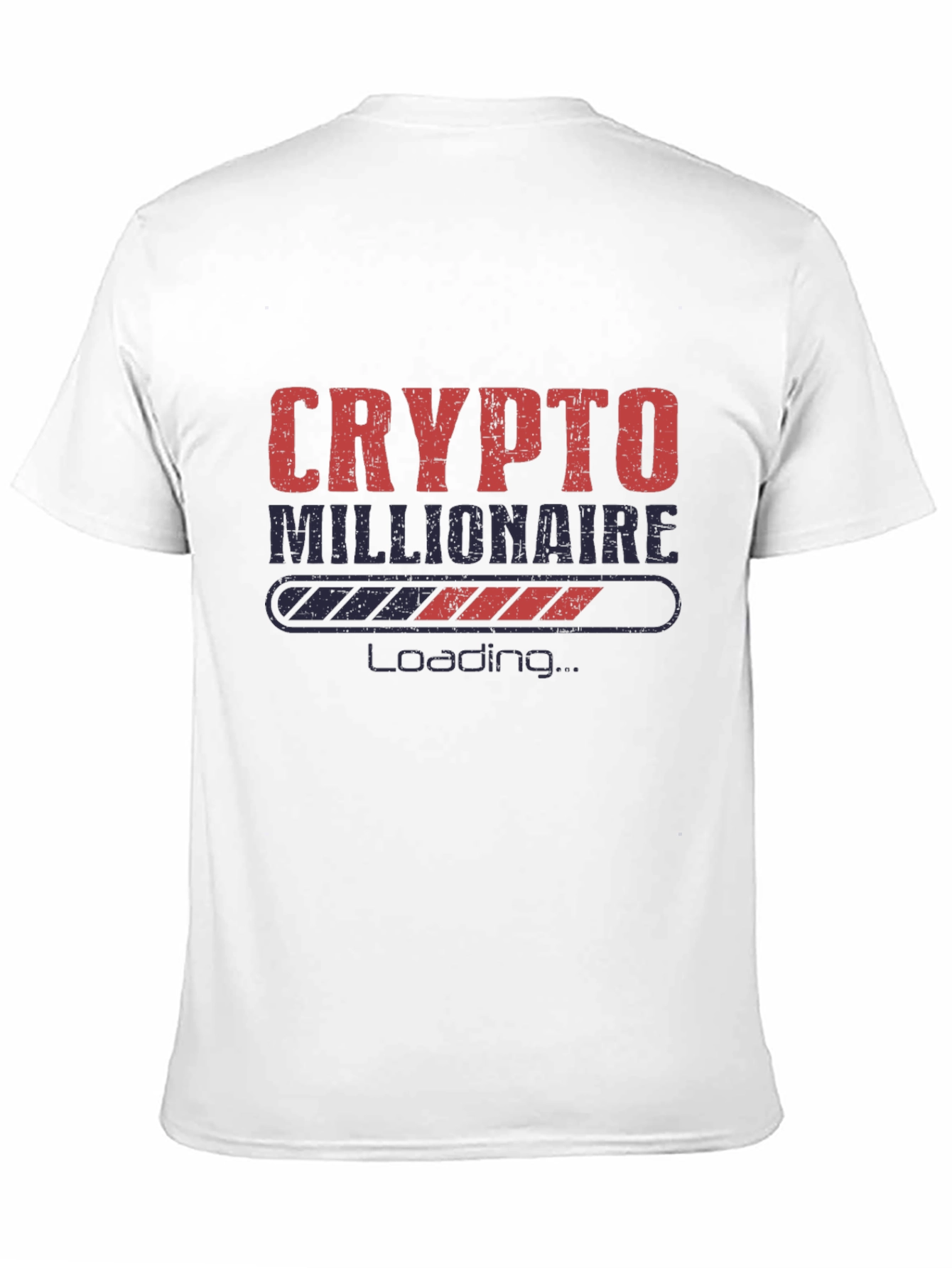 Crypto Millionaire Loading Black T-Shirt