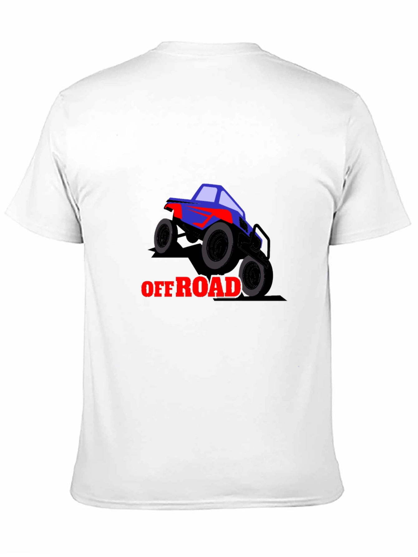 Off Road Truck Graphic T-Shirt - Black