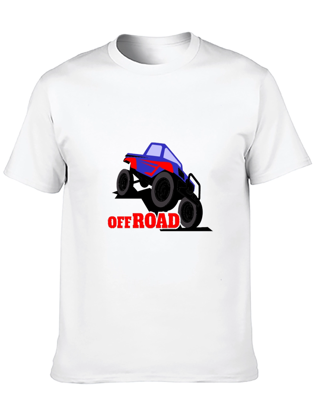 Off Road Truck Graphic T-Shirt - Black